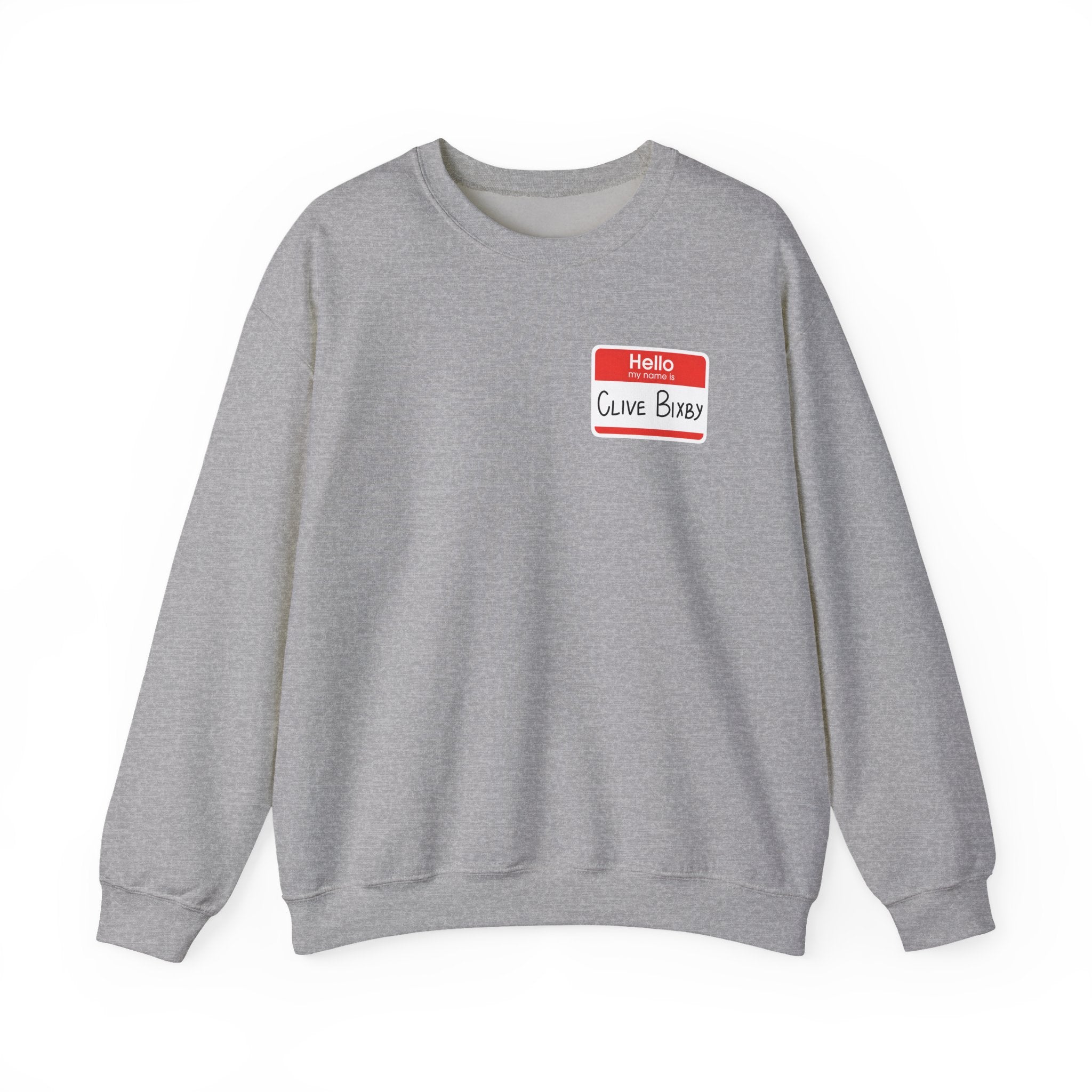 Clive Bixby Name-Tag Sweatshirt