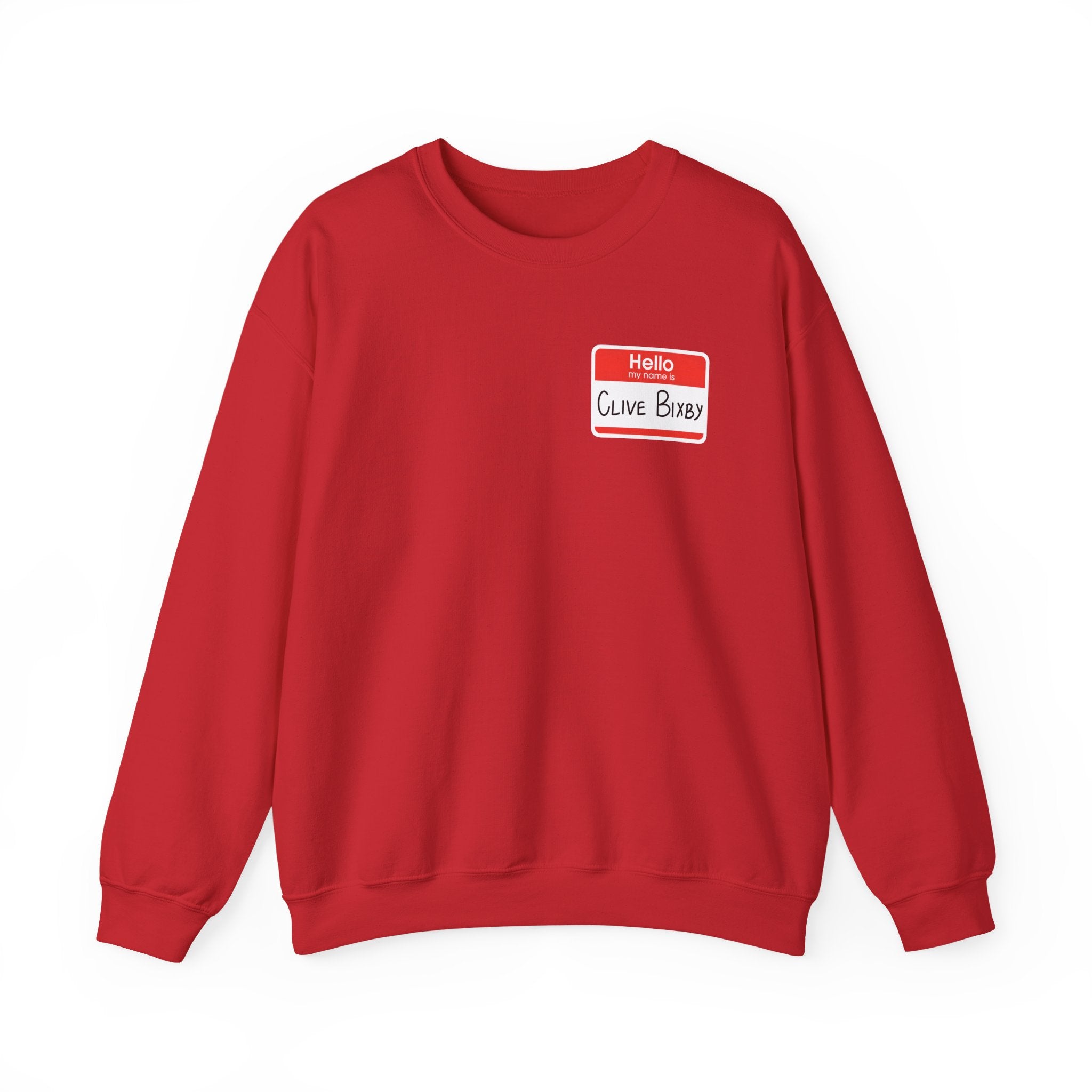 Clive Bixby Name-Tag Sweatshirt