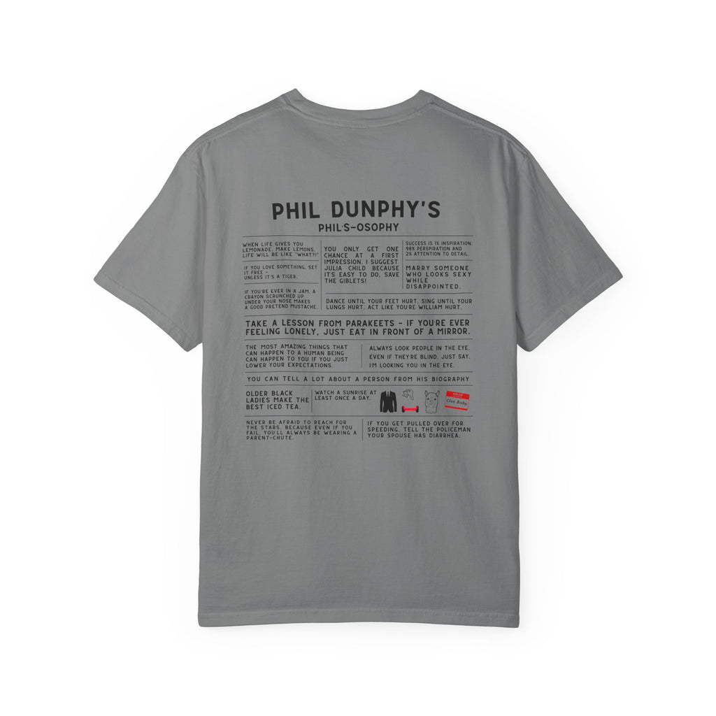 Phil's-Osophy back Print T-Shirt