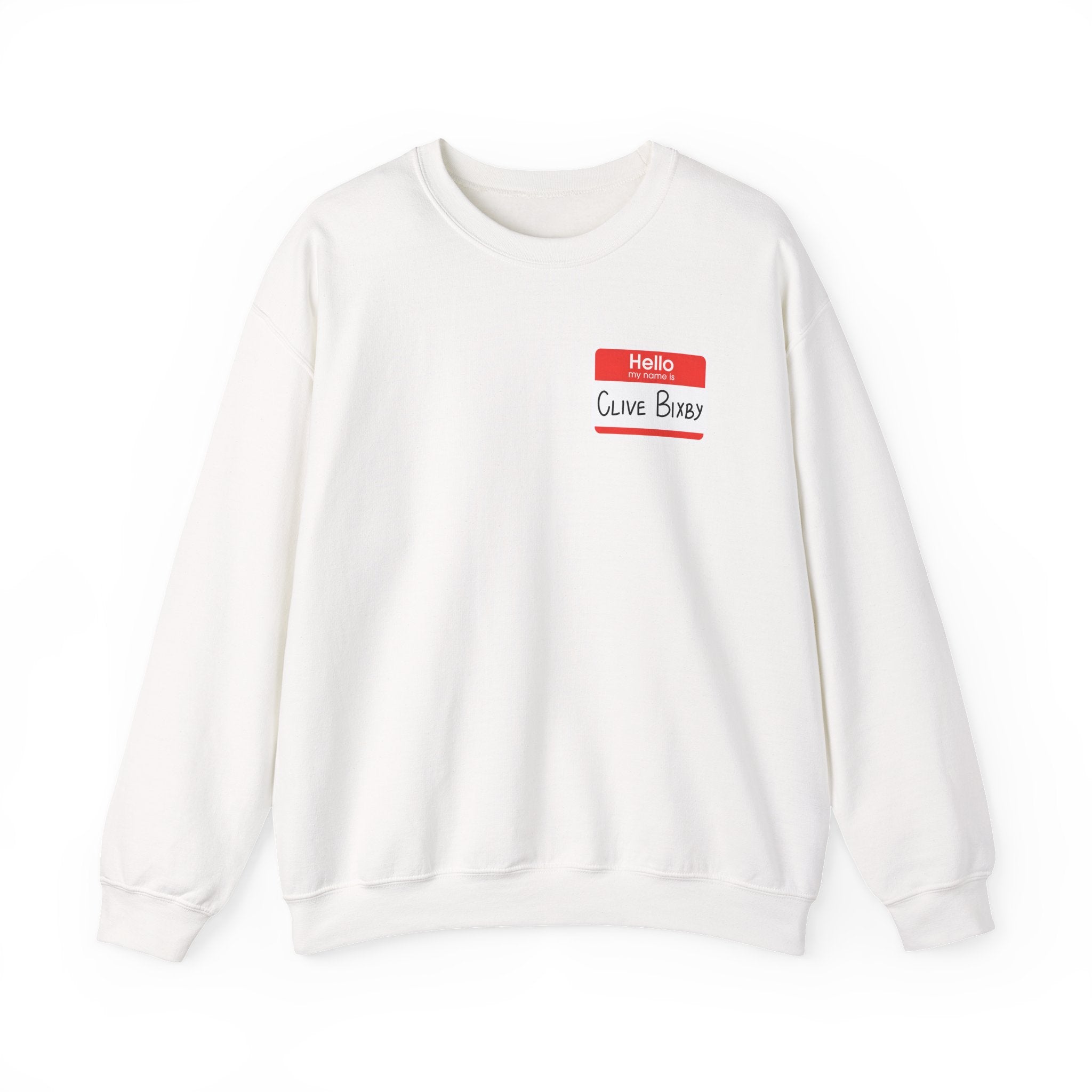 Clive Bixby Name-Tag Sweatshirt
