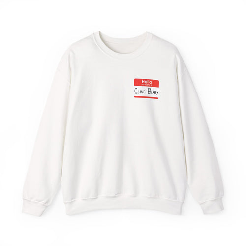 Clive Bixby Name-Tag Sweatshirt