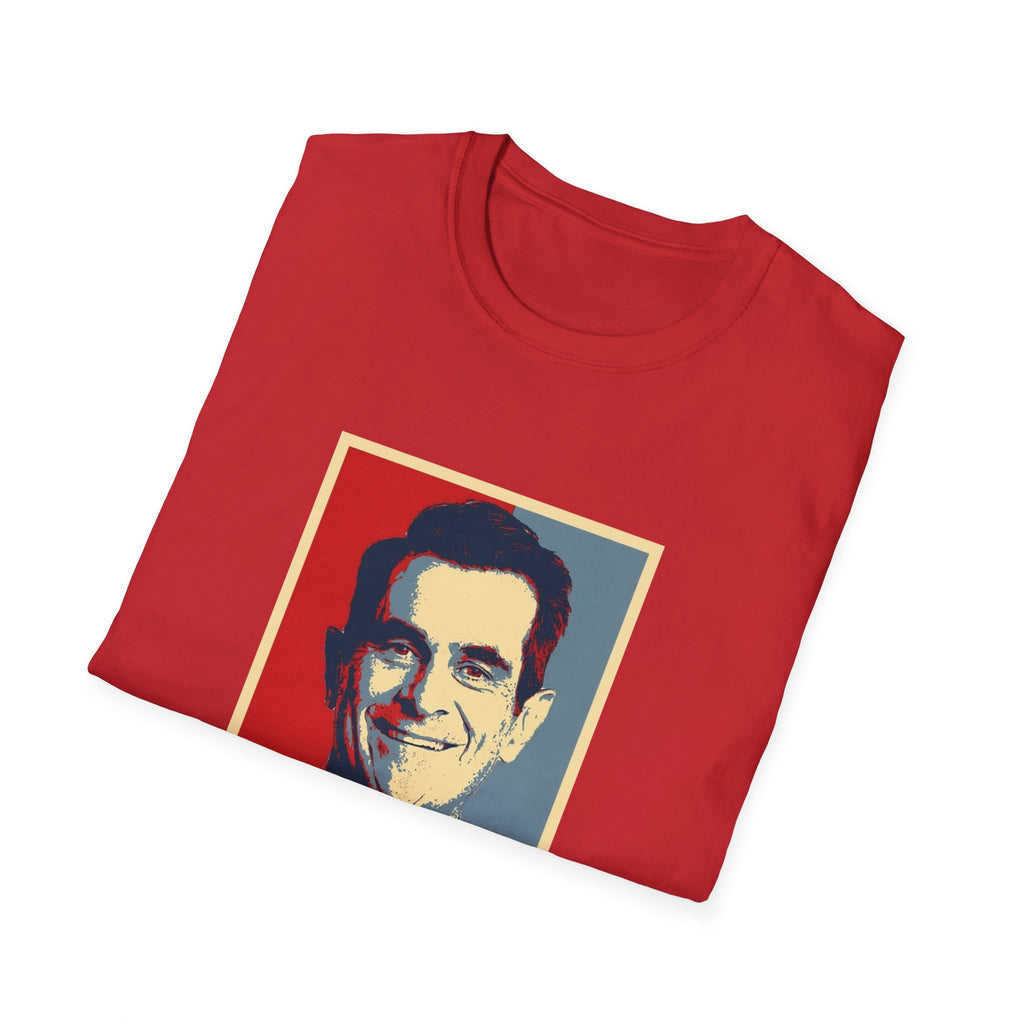 Dunphy Poster-Style Graphic T-Shirt — Retro Pop Art Portrait Tee