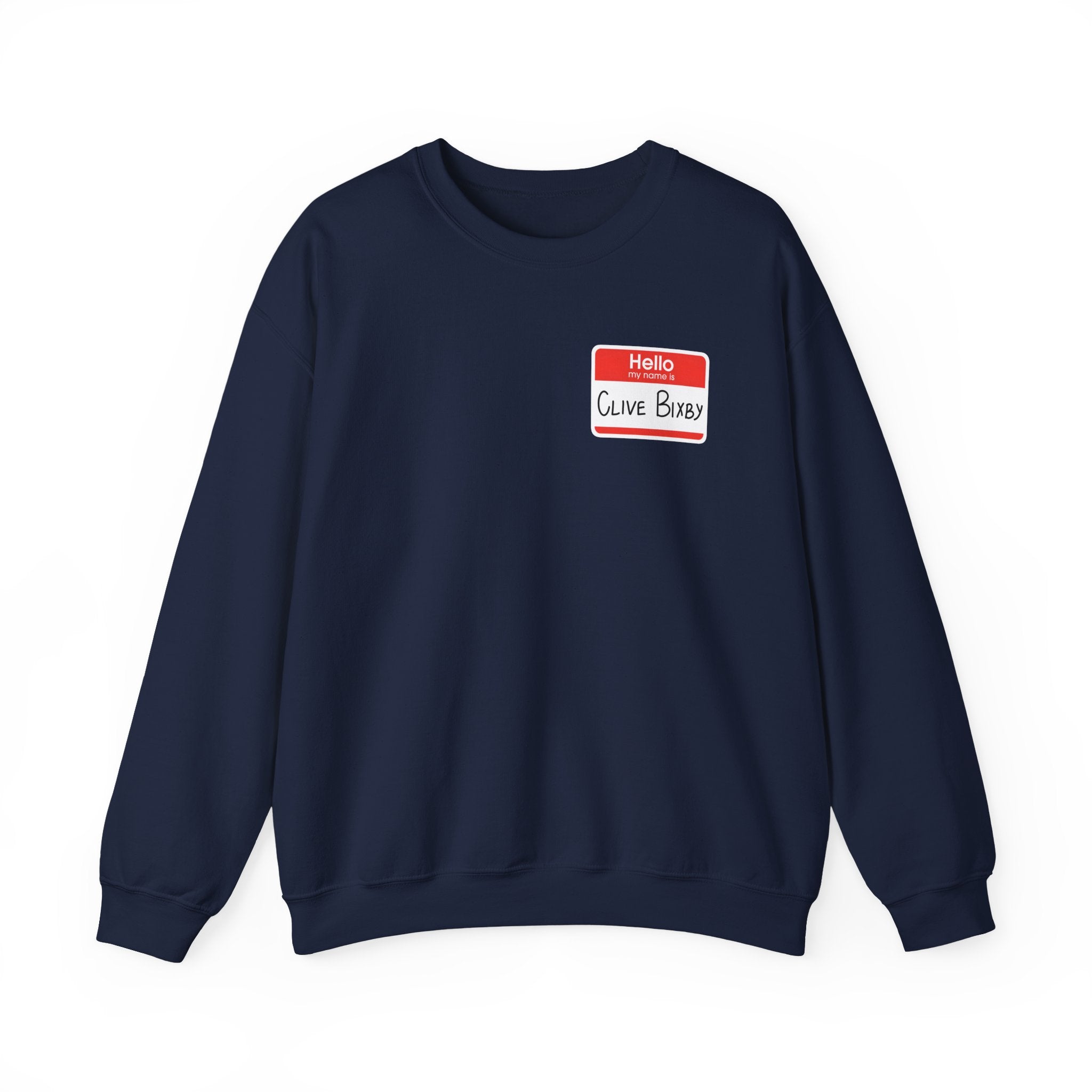 Clive Bixby Name-Tag Sweatshirt