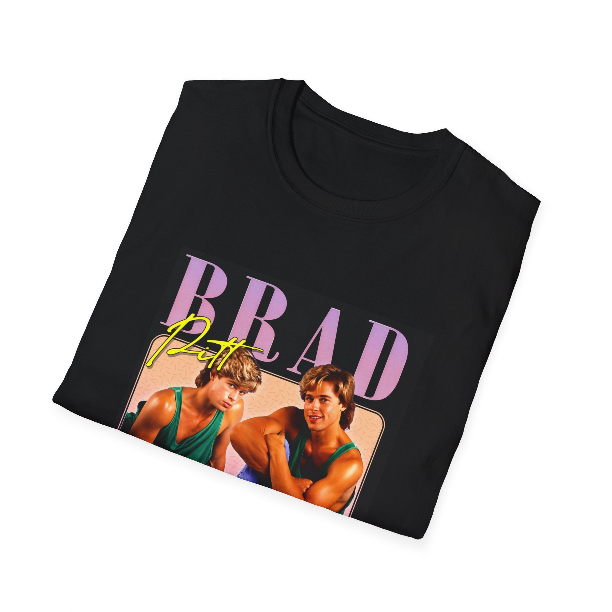 Brad Pitt Vintage Photo Graphic T-Shirt