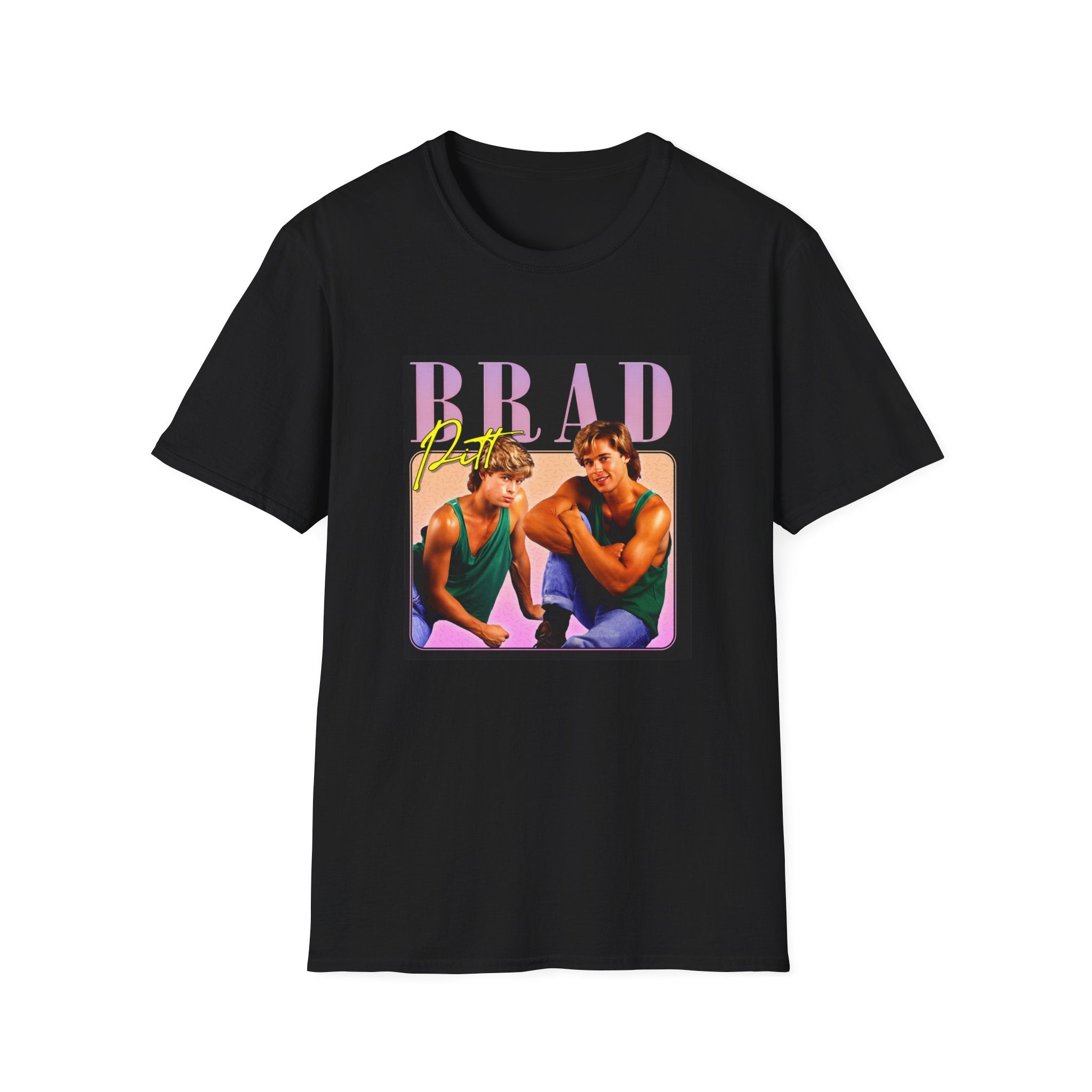 Brad Pitt Vintage Photo Graphic T-Shirt