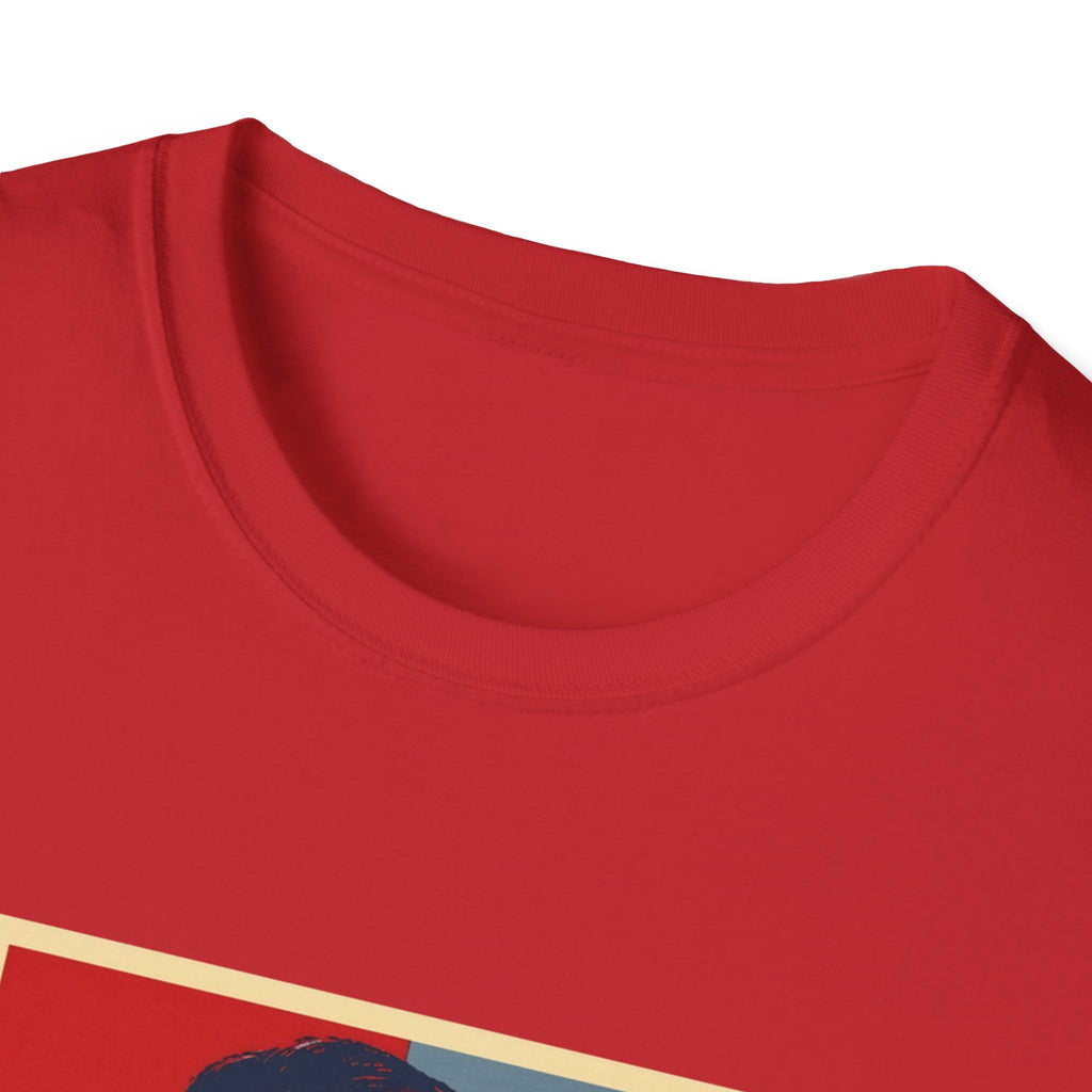 Dunphy Poster-Style Graphic T-Shirt — Retro Pop Art Portrait Tee