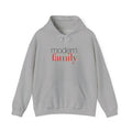 Modern Family Hoodie — Minimal Script Logo Pullover