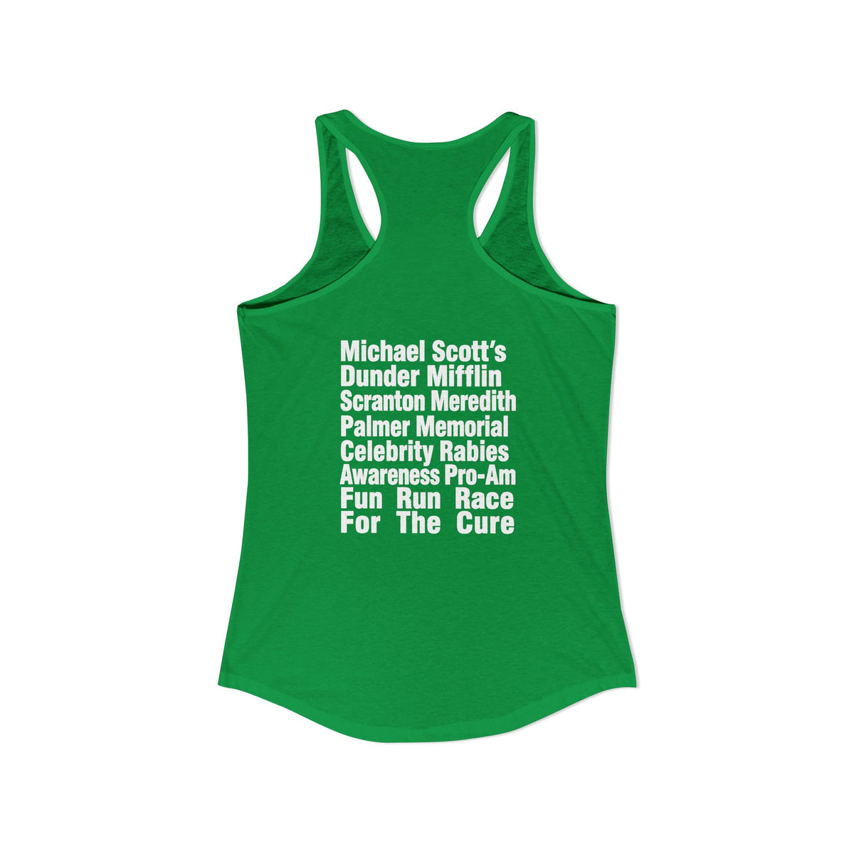 Michael Scott Fun Run Racerback TankTop