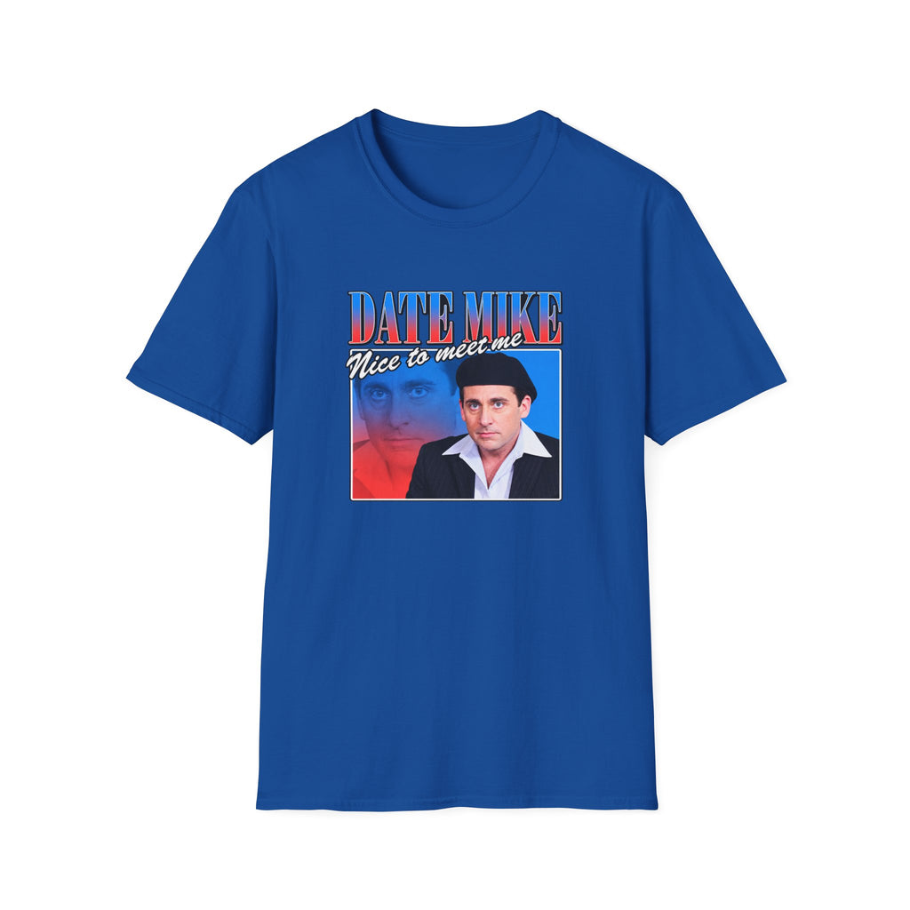 Date Mike T-Shirt  "Date Mike: Nice to Meet Me" Retro Tee