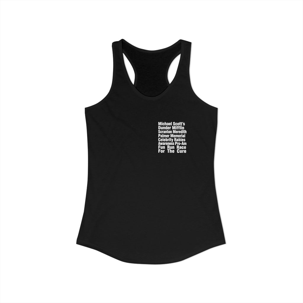 Michael Scott Fun Run Racerback TankTop