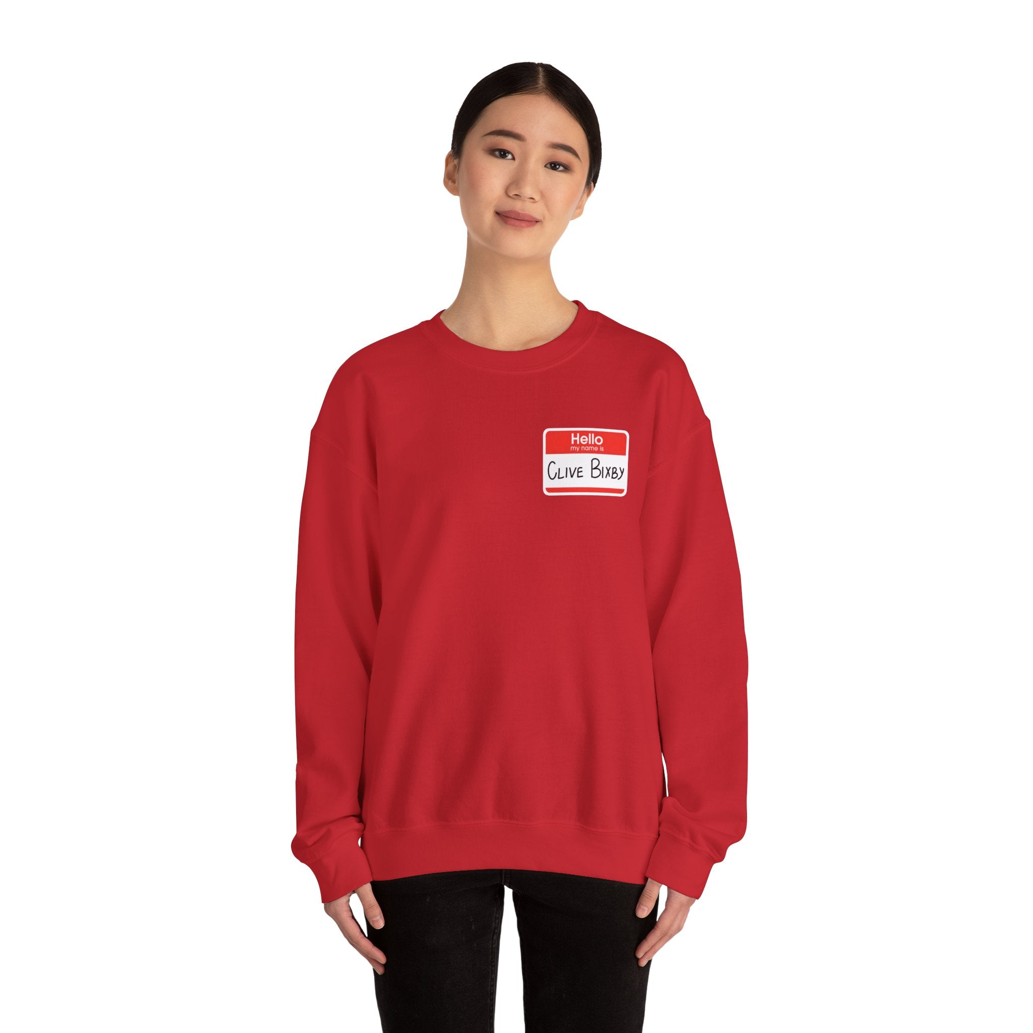 Clive Bixby Name-Tag Sweatshirt