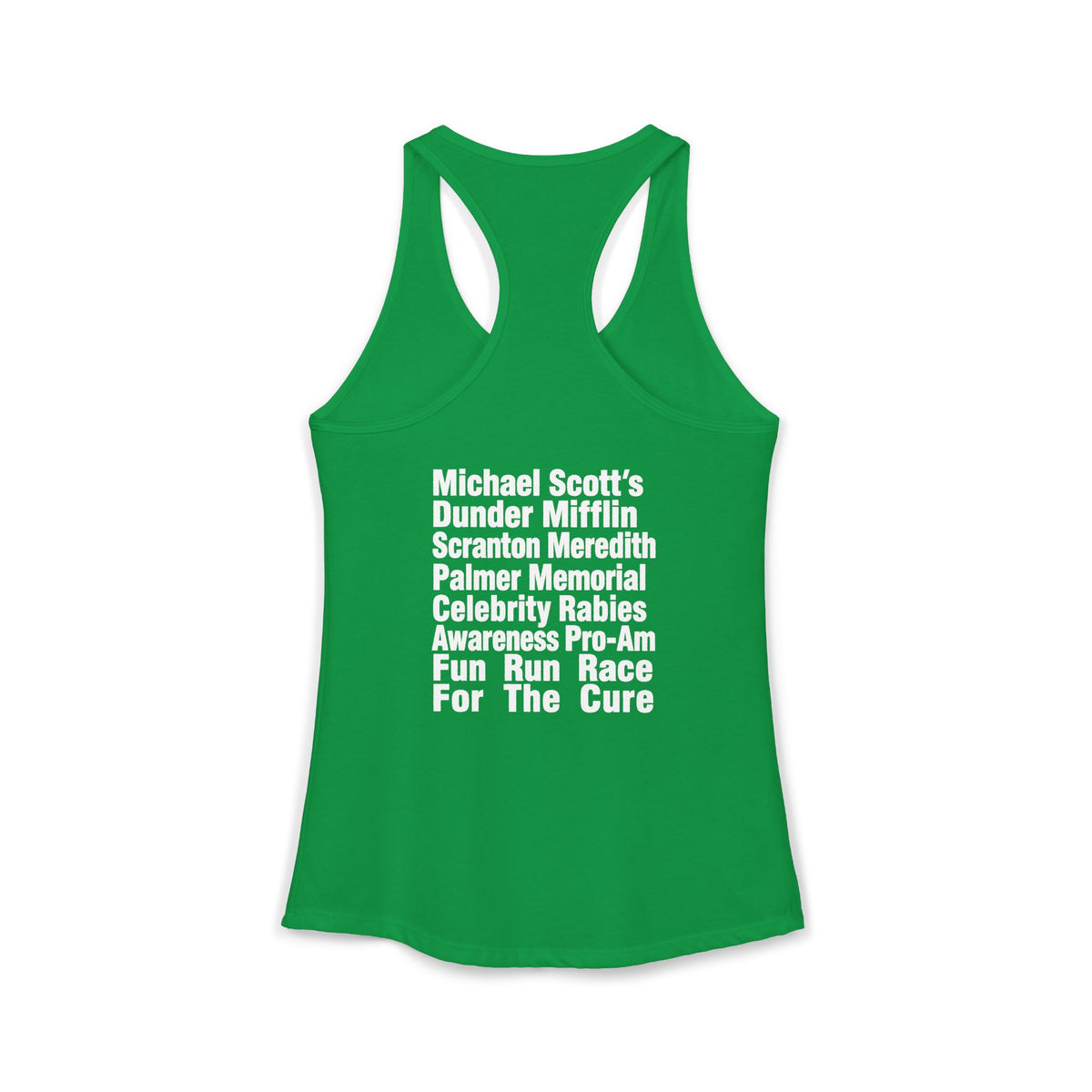 Michael Scott Fun Run Racerback TankTop