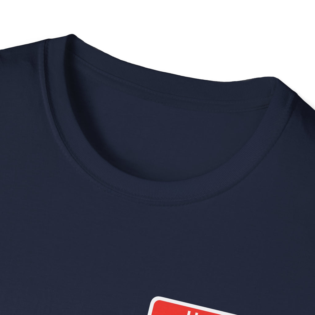 T-Shirt — "Hello, Clive bixby" Name Tag Graphic Tee