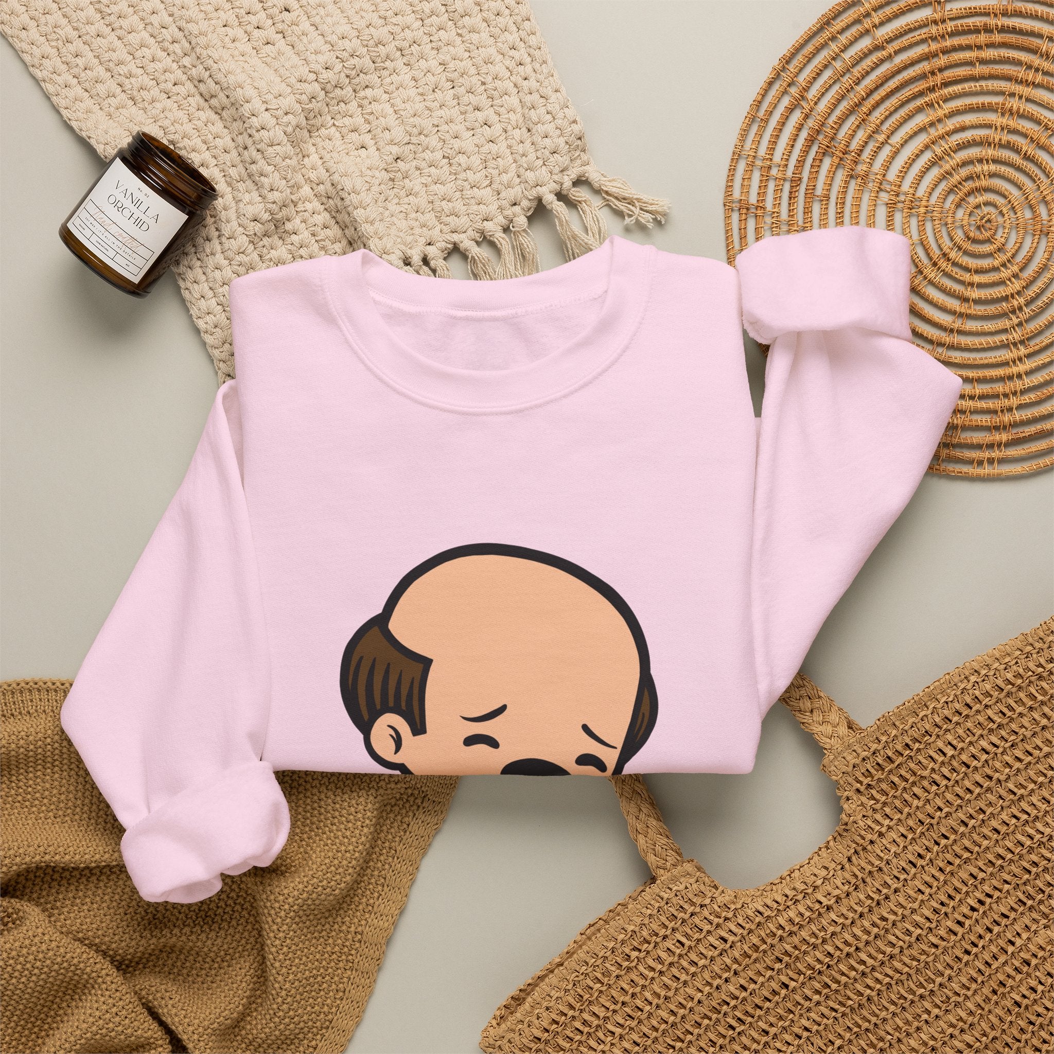 Kevin Chilli Spill Crewneck Sweatshirt