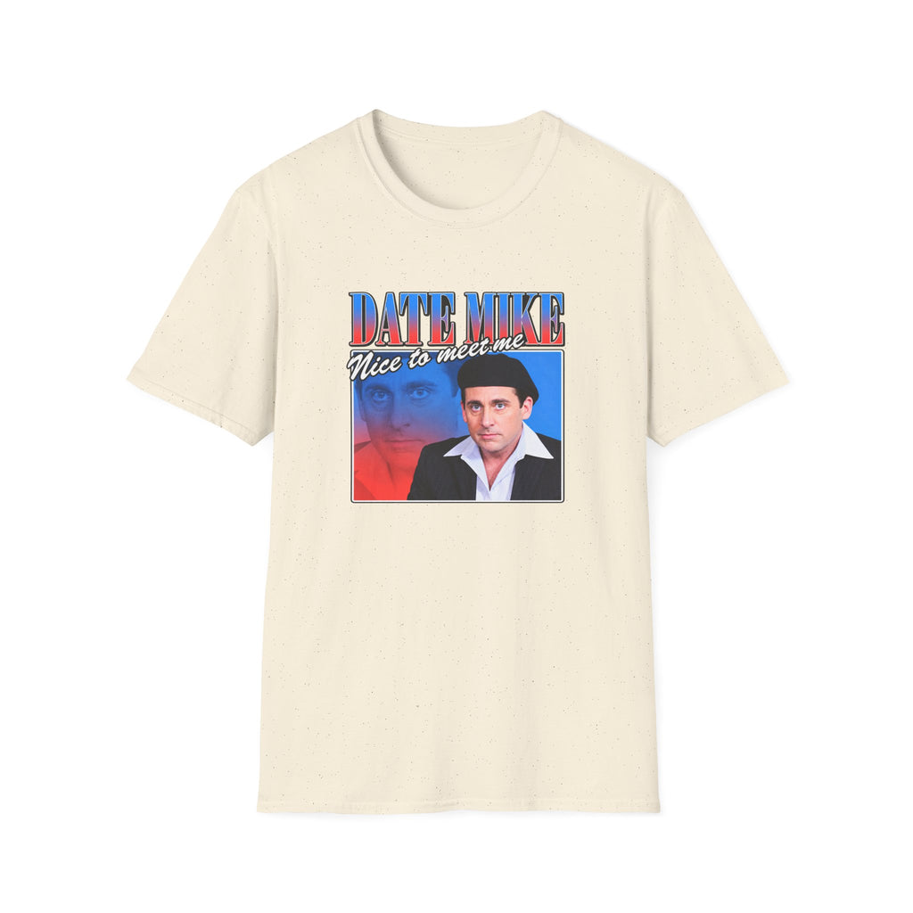 Date Mike T-Shirt  "Date Mike: Nice to Meet Me" Retro Tee