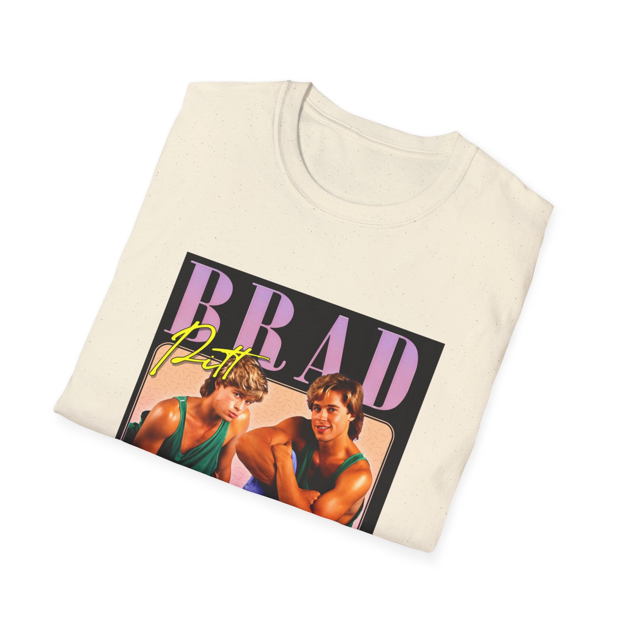 Brad Pitt Vintage Photo Graphic T-Shirt