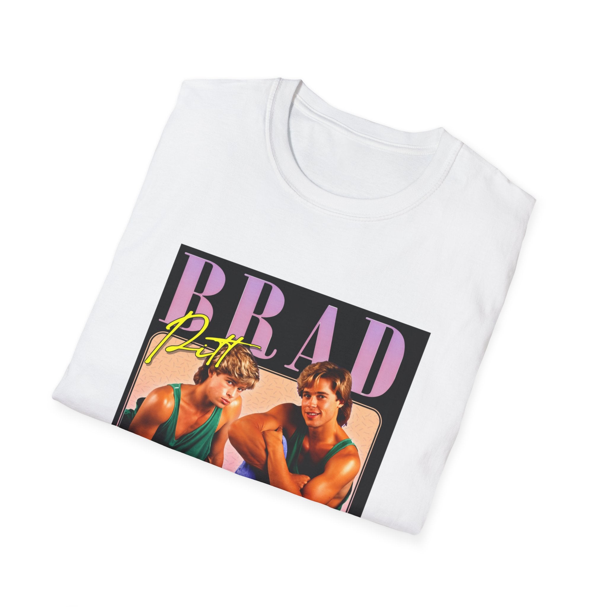 Brad Pitt Vintage Photo Graphic T-Shirt