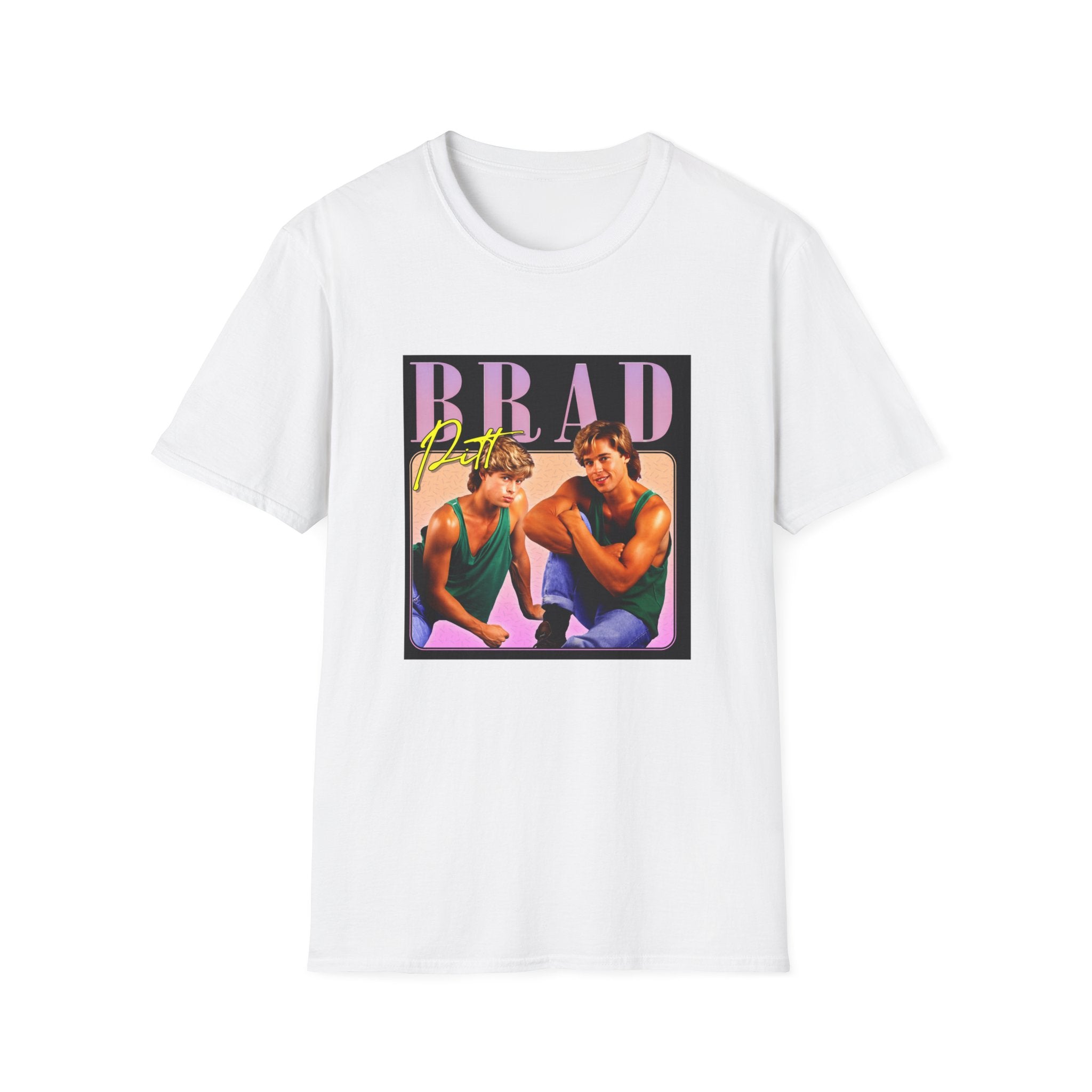 Brad Pitt Vintage Photo Graphic T-Shirt
