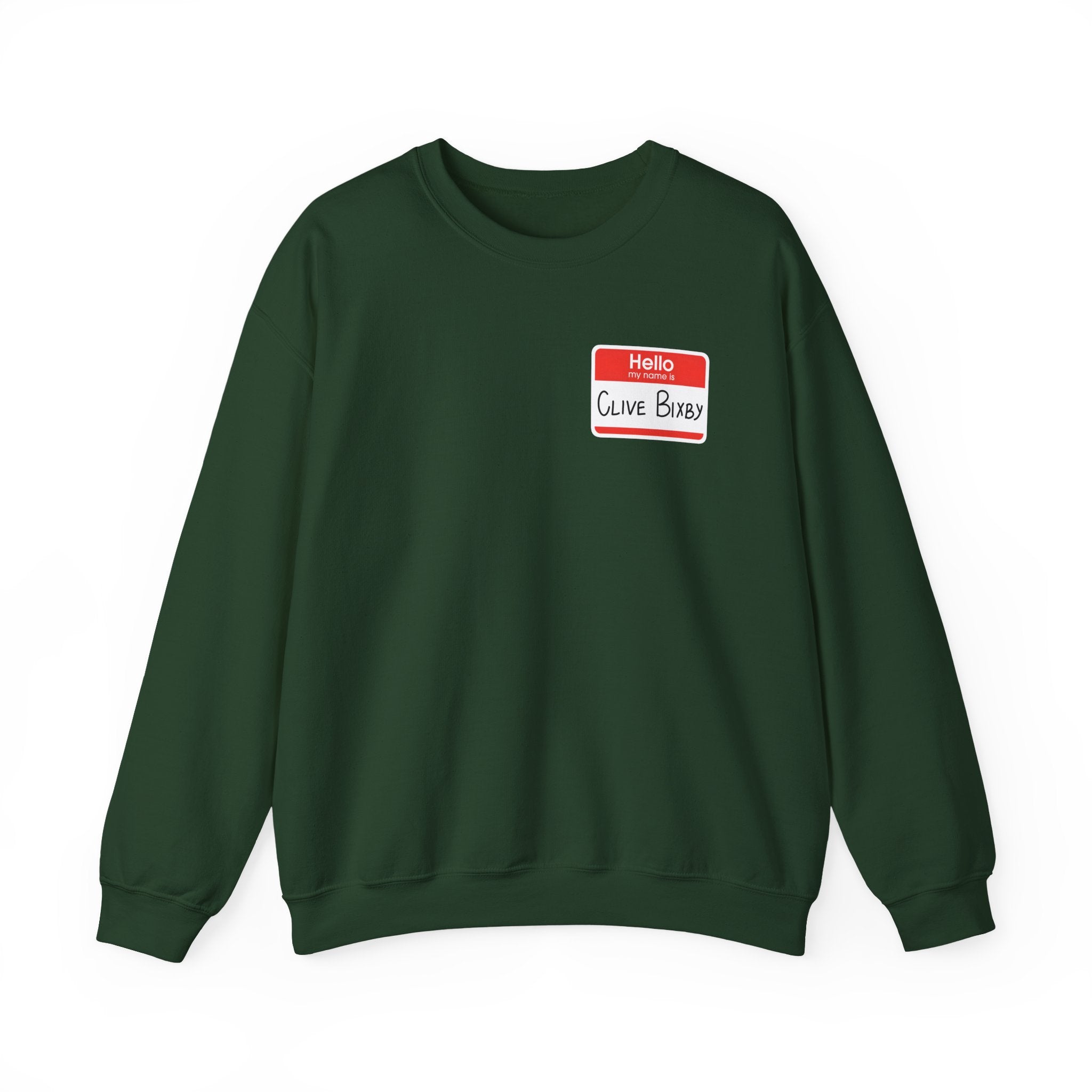 Clive Bixby Name-Tag Sweatshirt