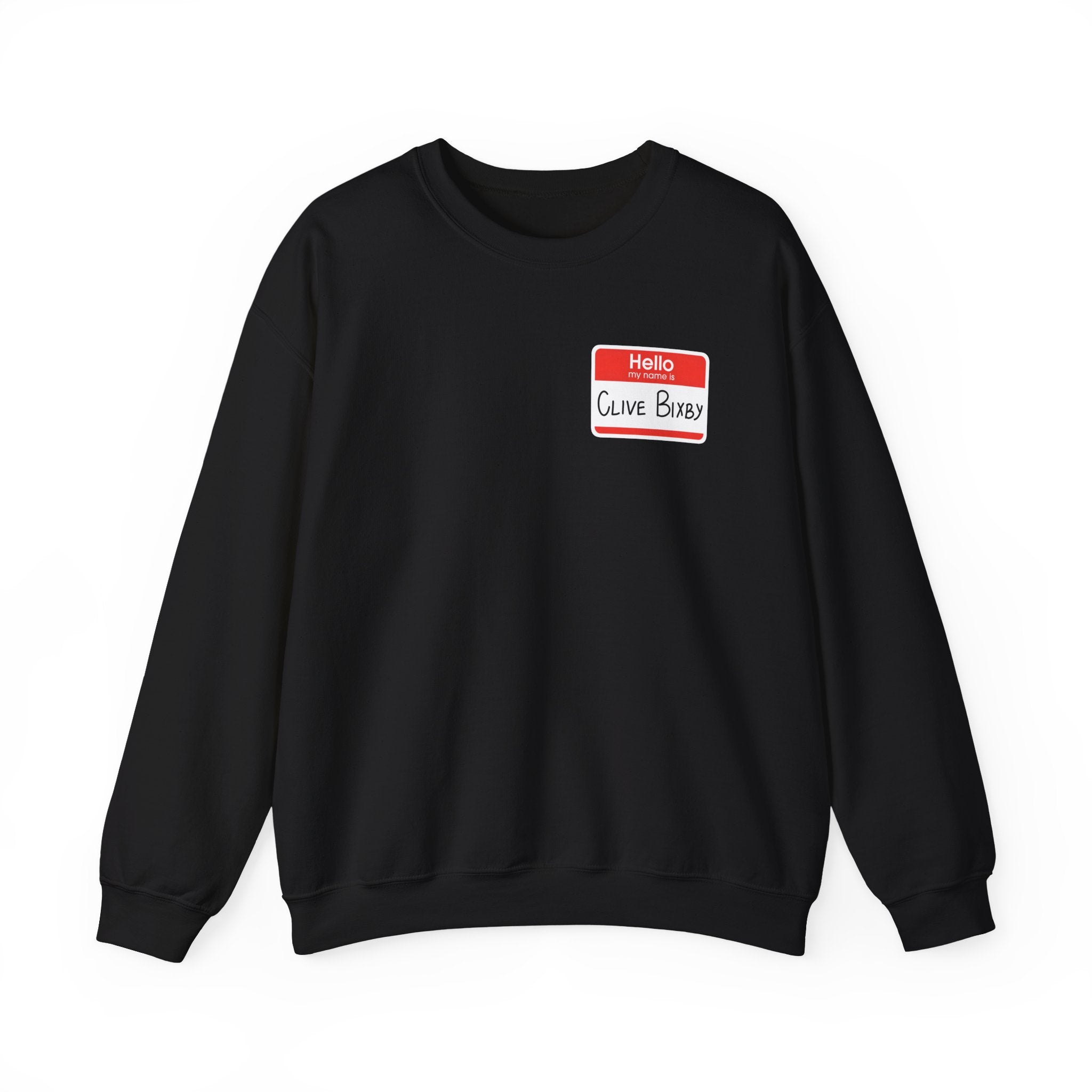 Clive Bixby Name-Tag Sweatshirt