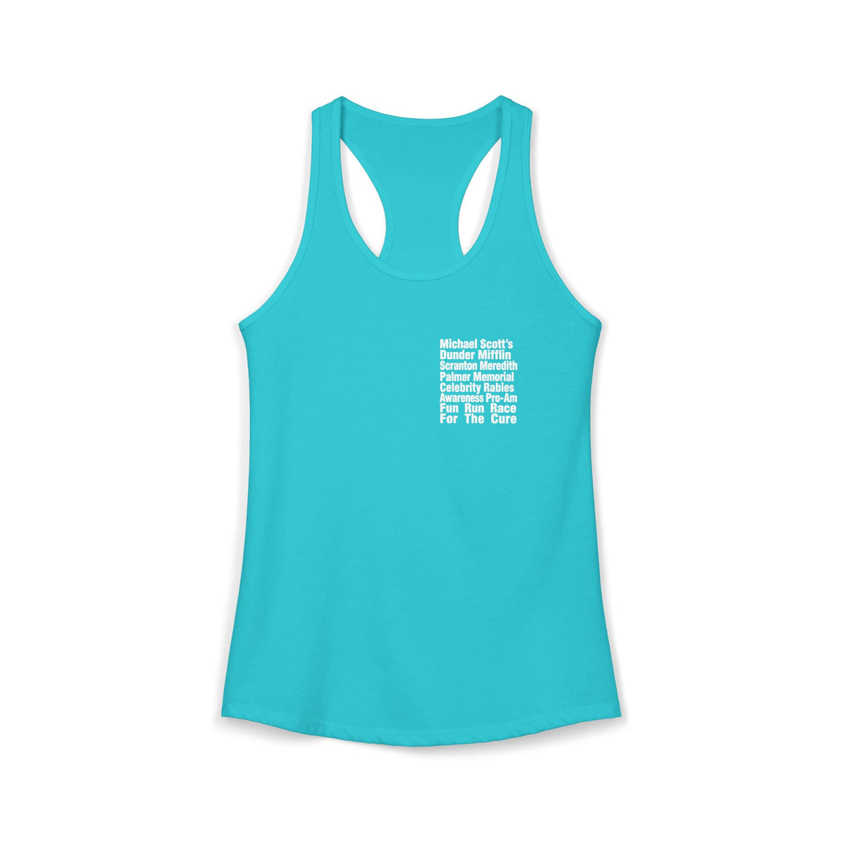 Michael Scott Fun Run Racerback TankTop