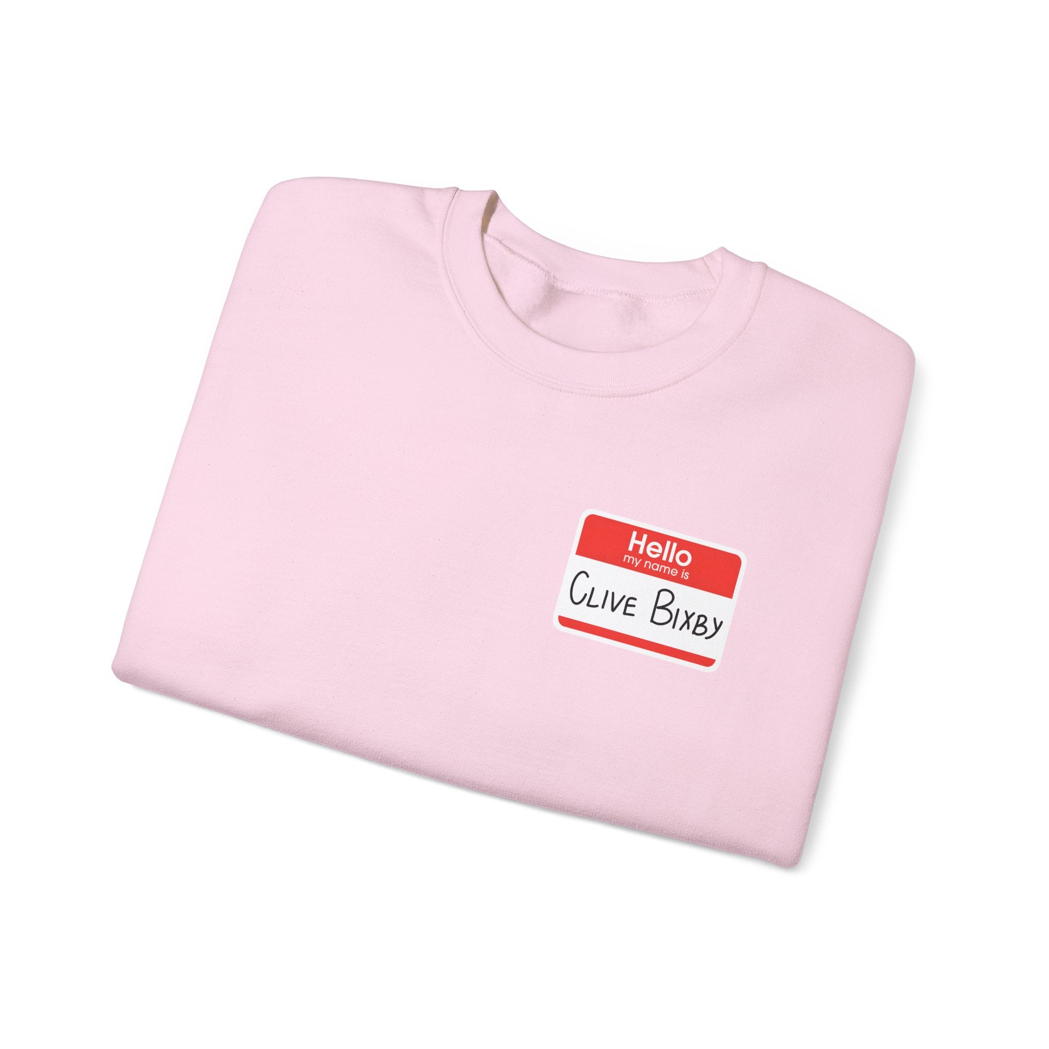 Clive Bixby Name-Tag Sweatshirt