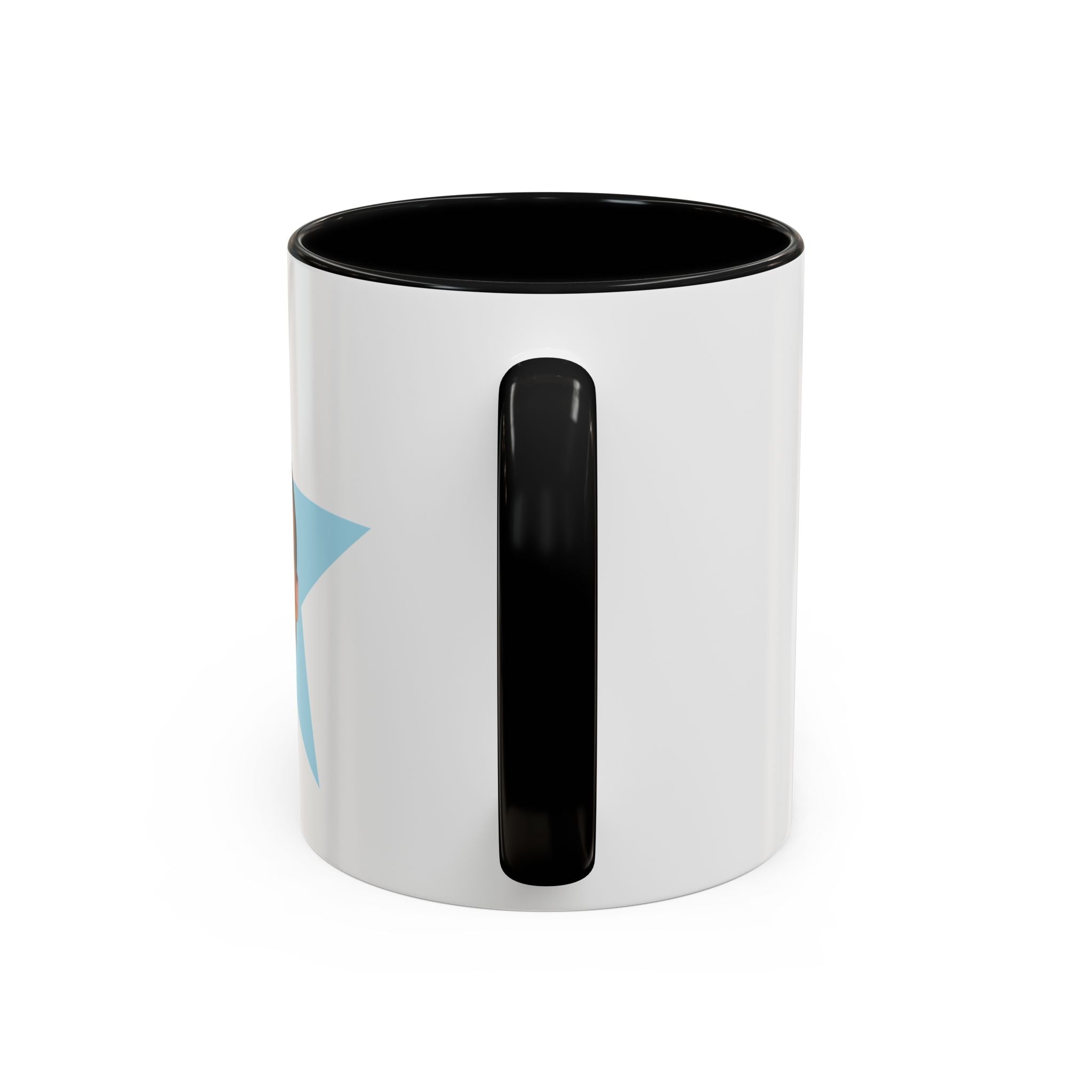 Michael Scott Star Face Accent Mug