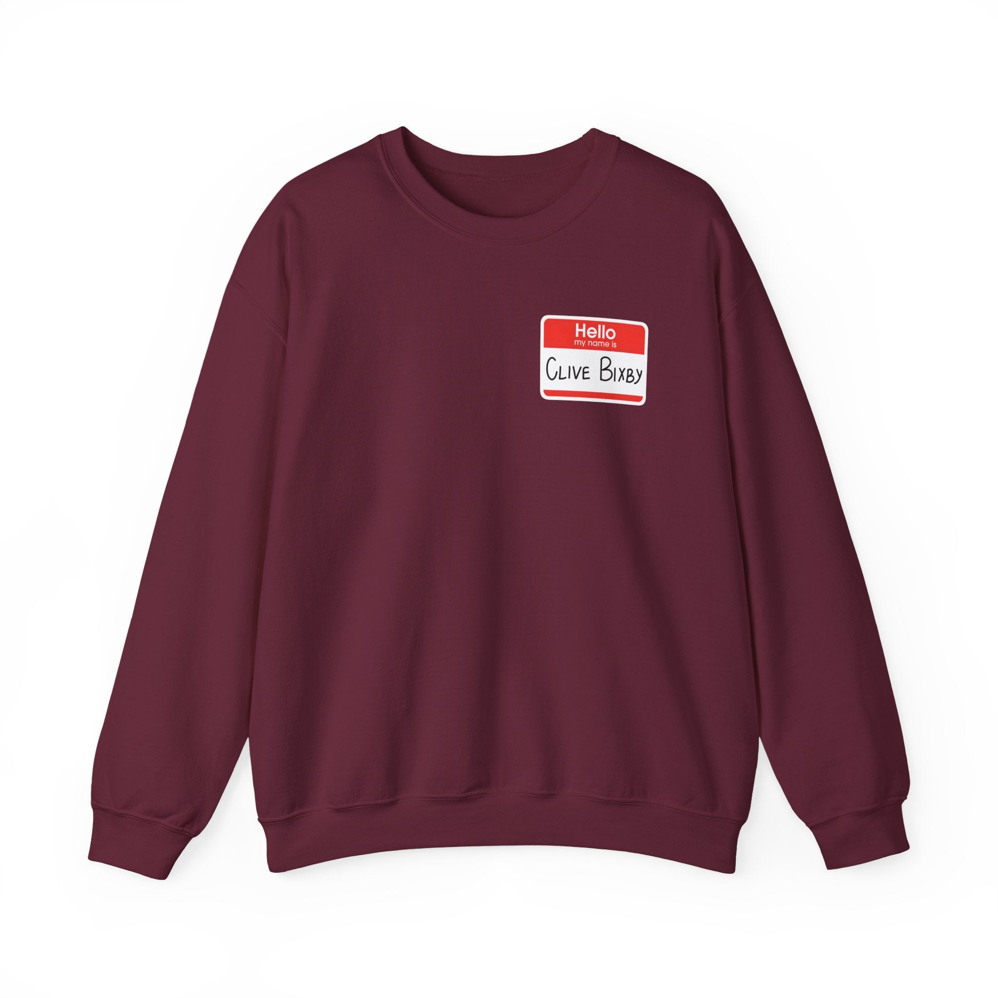 Clive Bixby Name-Tag Sweatshirt