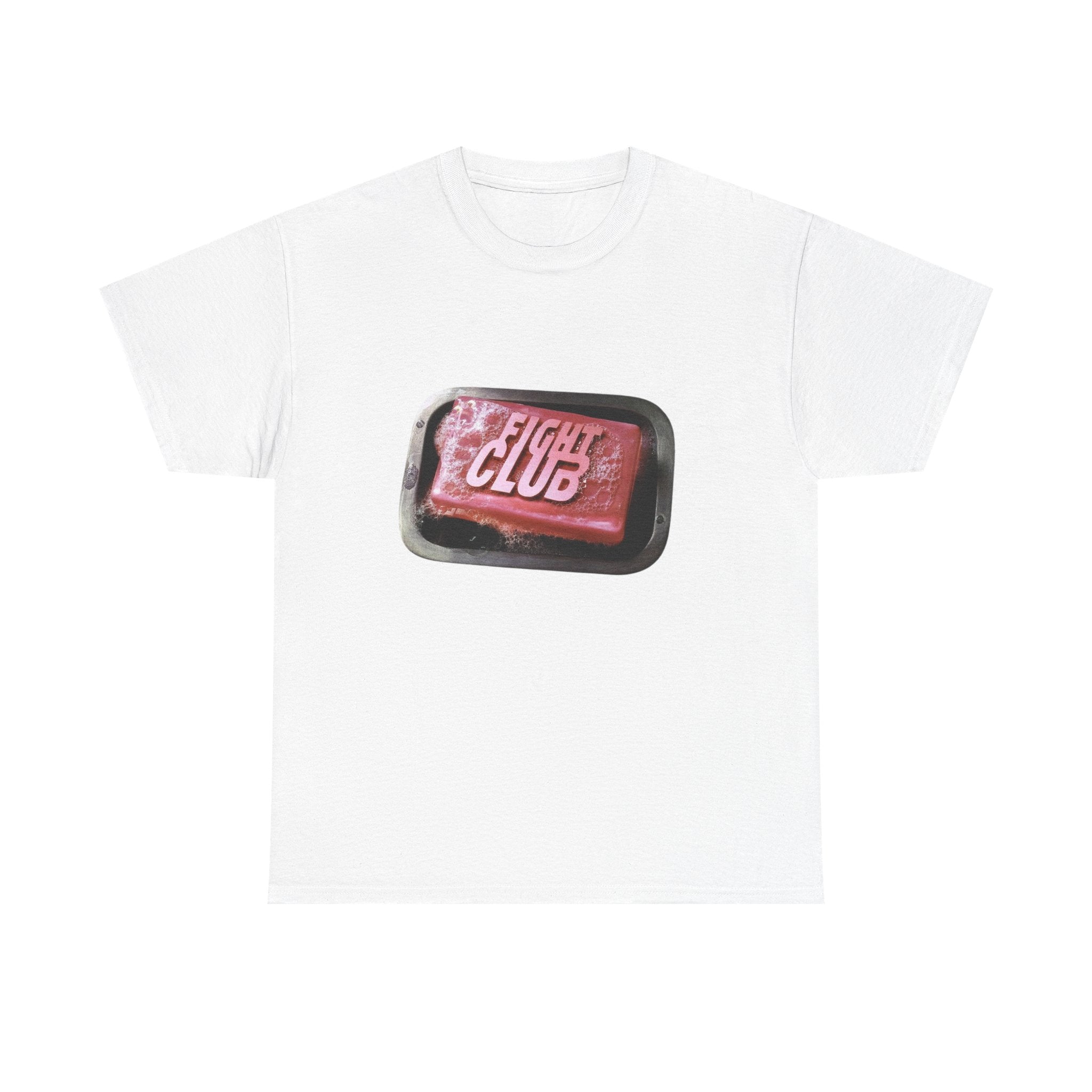 Fight Club Soap Graphic Tee — Retro Movie Soap Bar T-Shirt