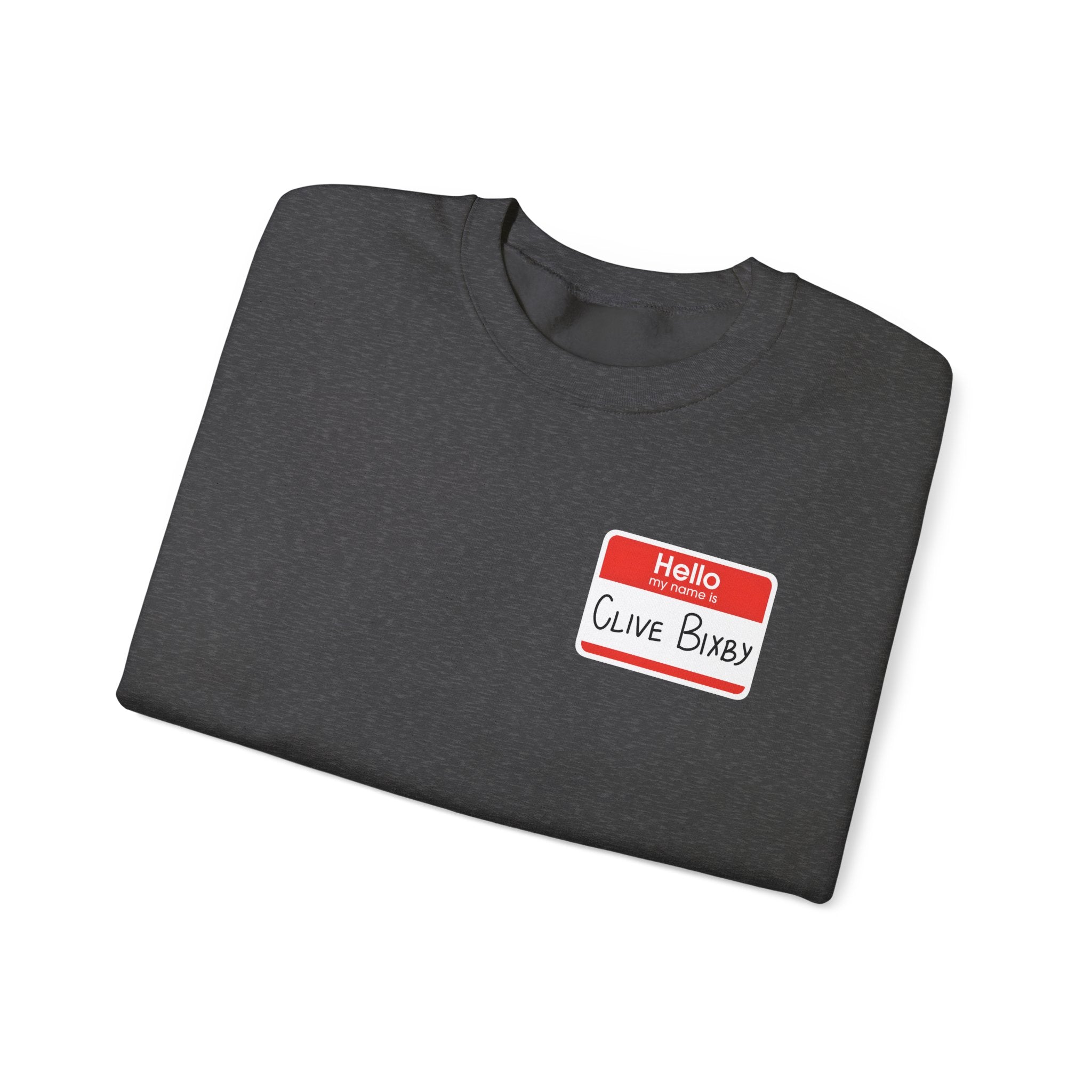 Clive Bixby Name-Tag Sweatshirt