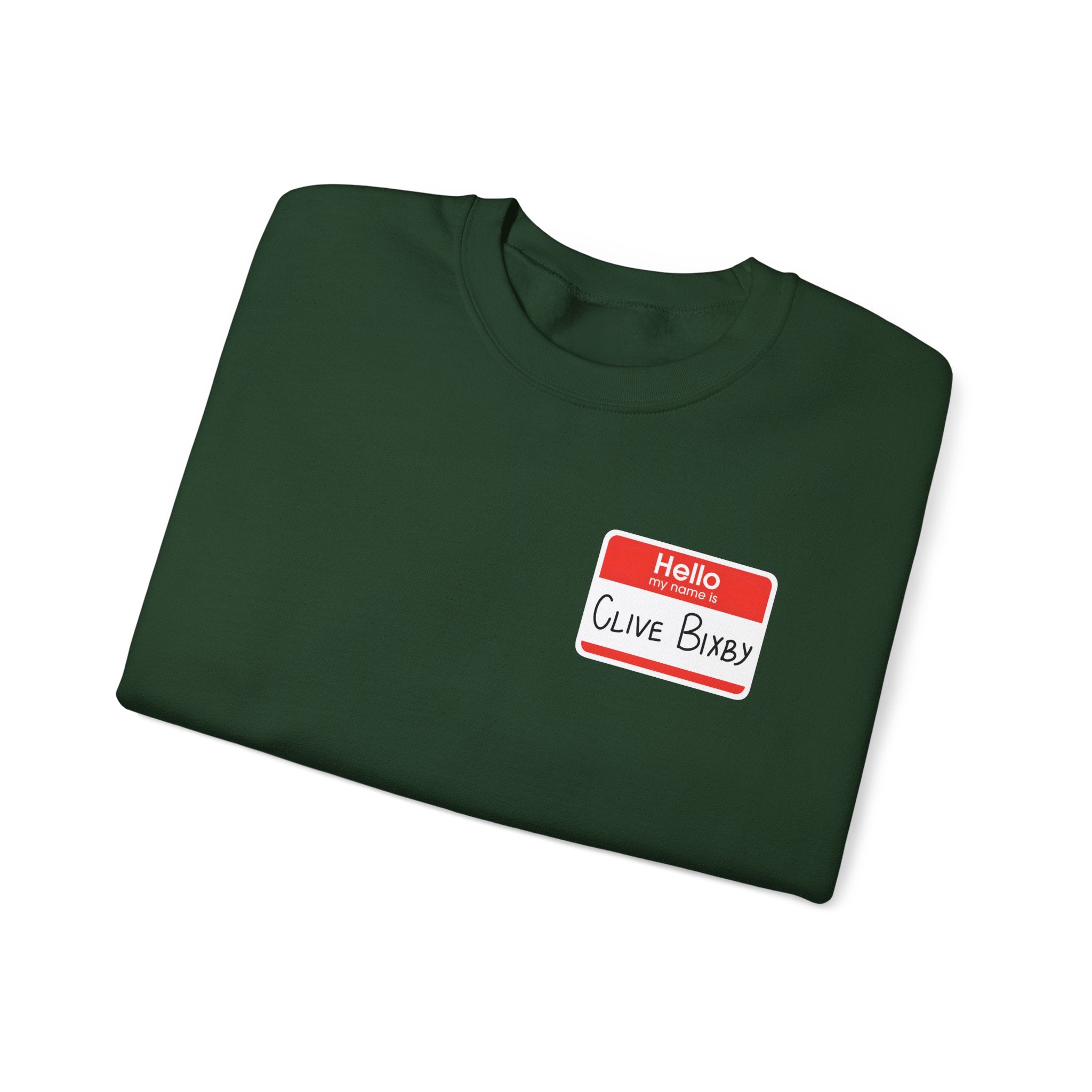 Clive Bixby Name-Tag Sweatshirt