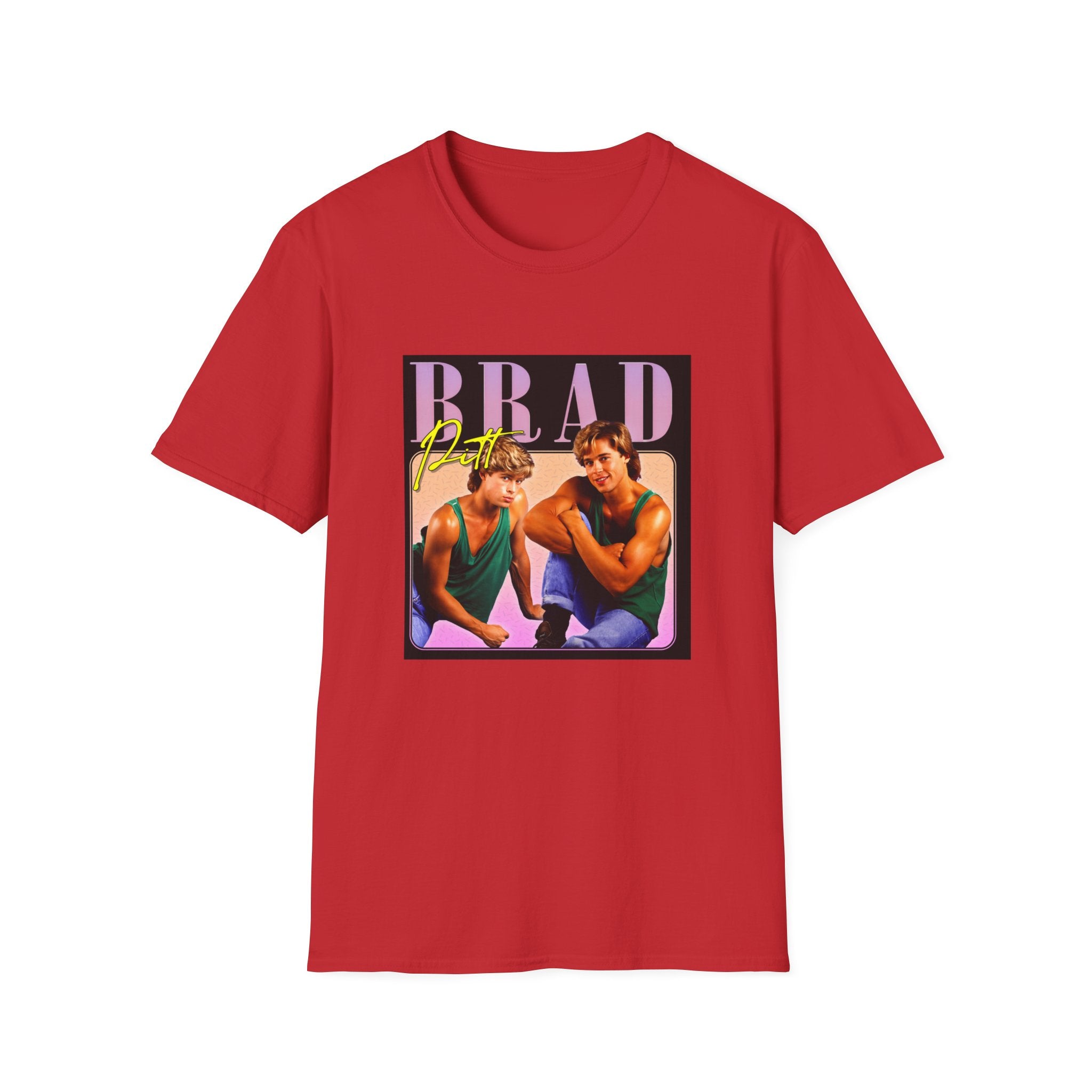 Brad Pitt Vintage Photo Graphic T-Shirt
