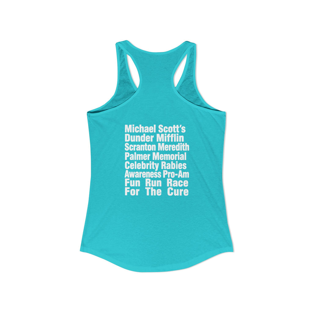 Michael Scott Fun Run Racerback TankTop
