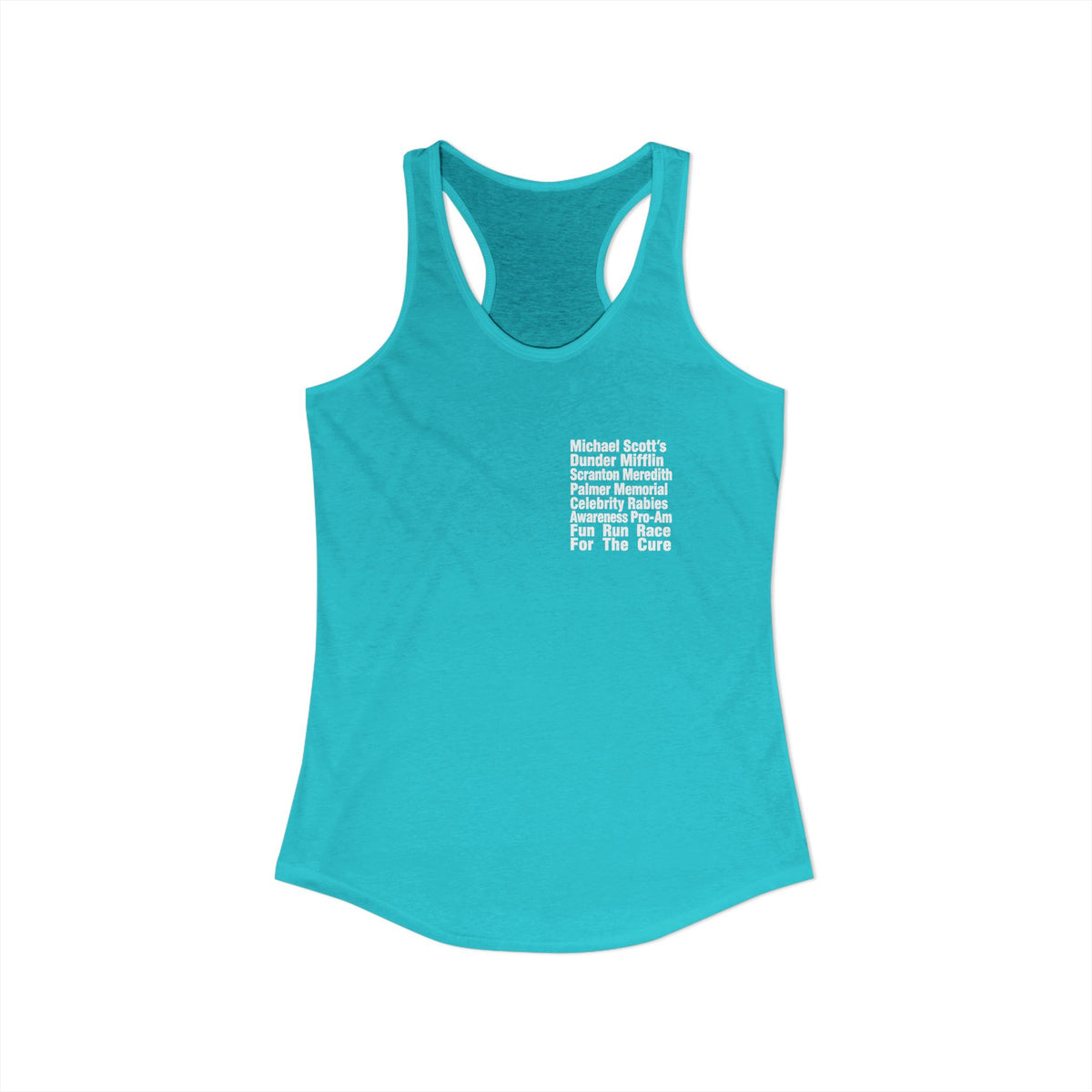 Michael Scott Fun Run Racerback TankTop