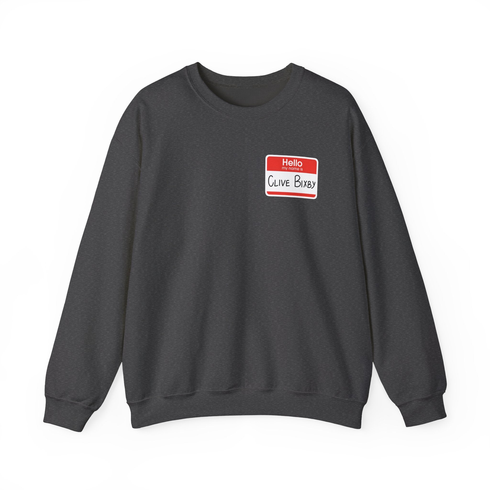 Clive Bixby Name-Tag Sweatshirt