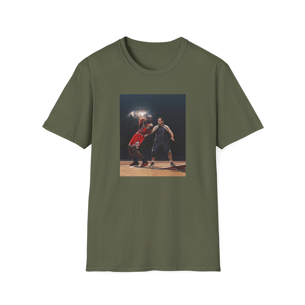 Michael vs Michael Basketball Action Tee