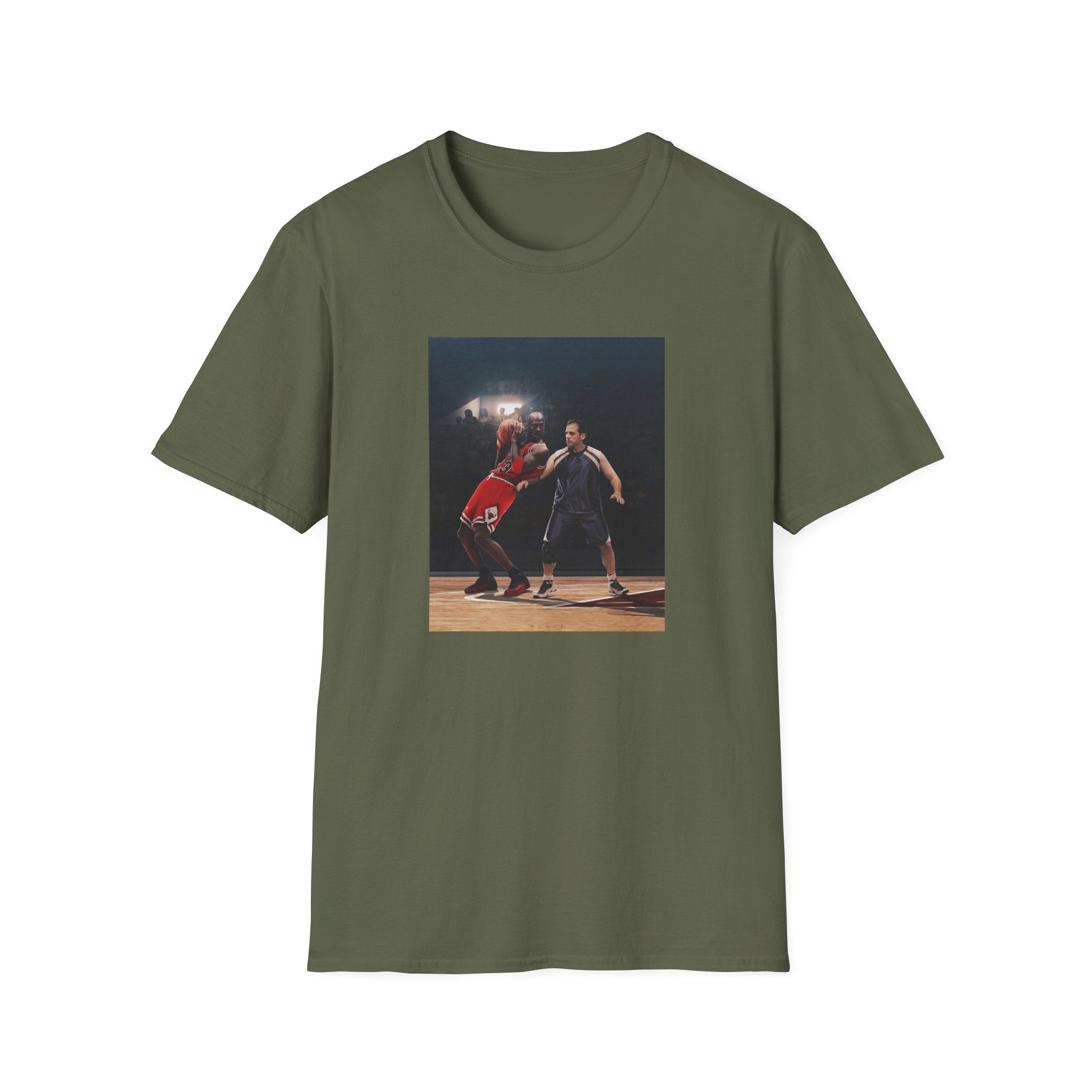 Michael vs Michael Basketball Action Tee