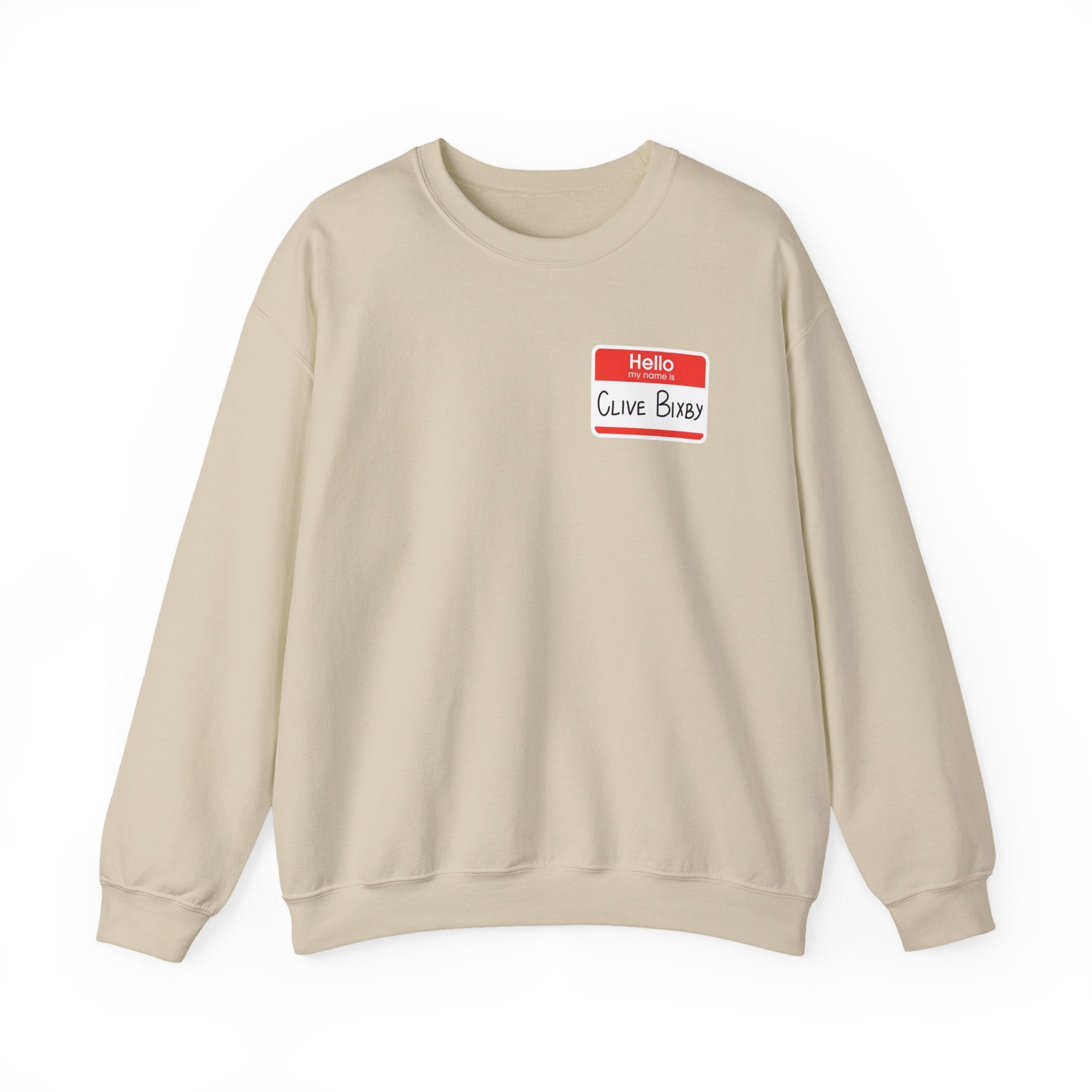 Clive Bixby Name-Tag Sweatshirt