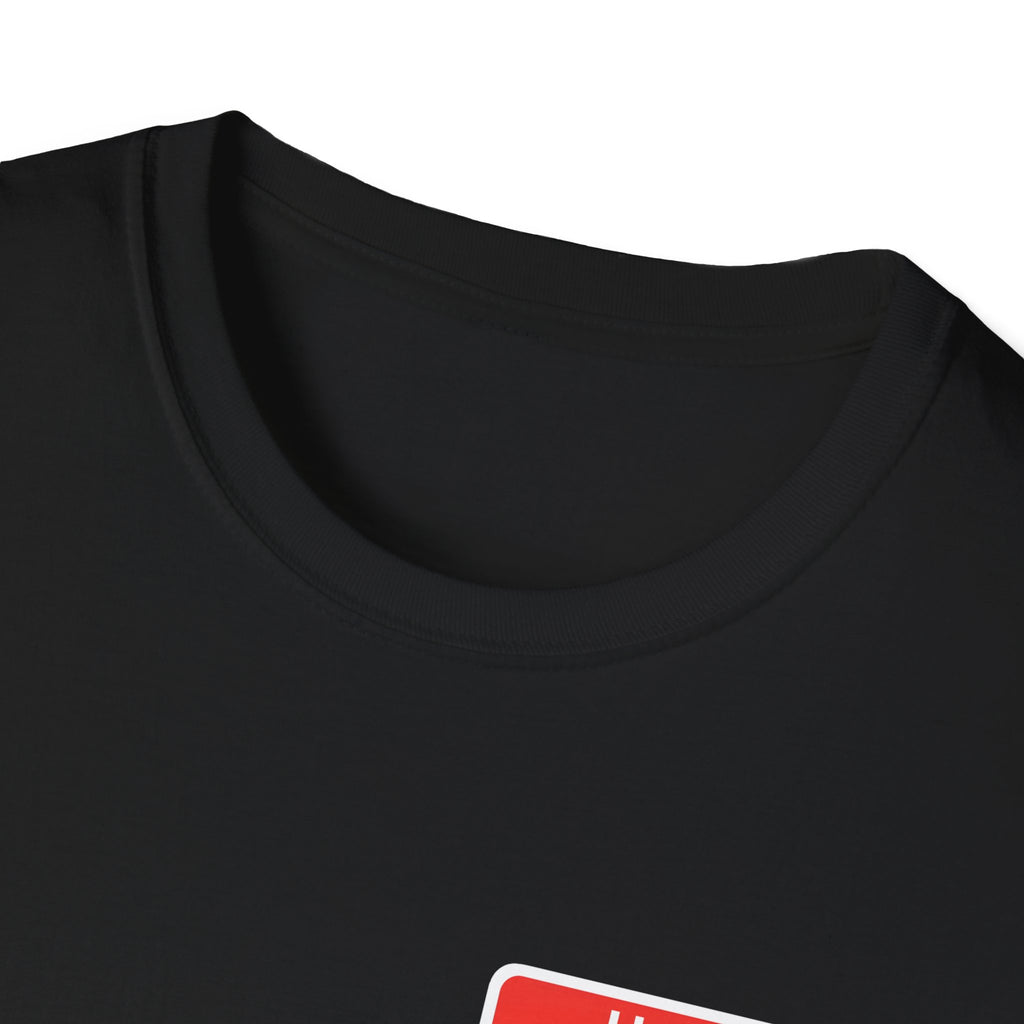 T-Shirt — "Hello, Clive bixby" Name Tag Graphic Tee