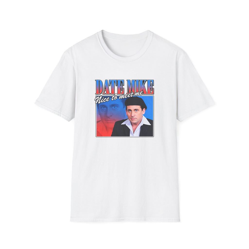 Date Mike T-Shirt  "Date Mike: Nice to Meet Me" Retro Tee