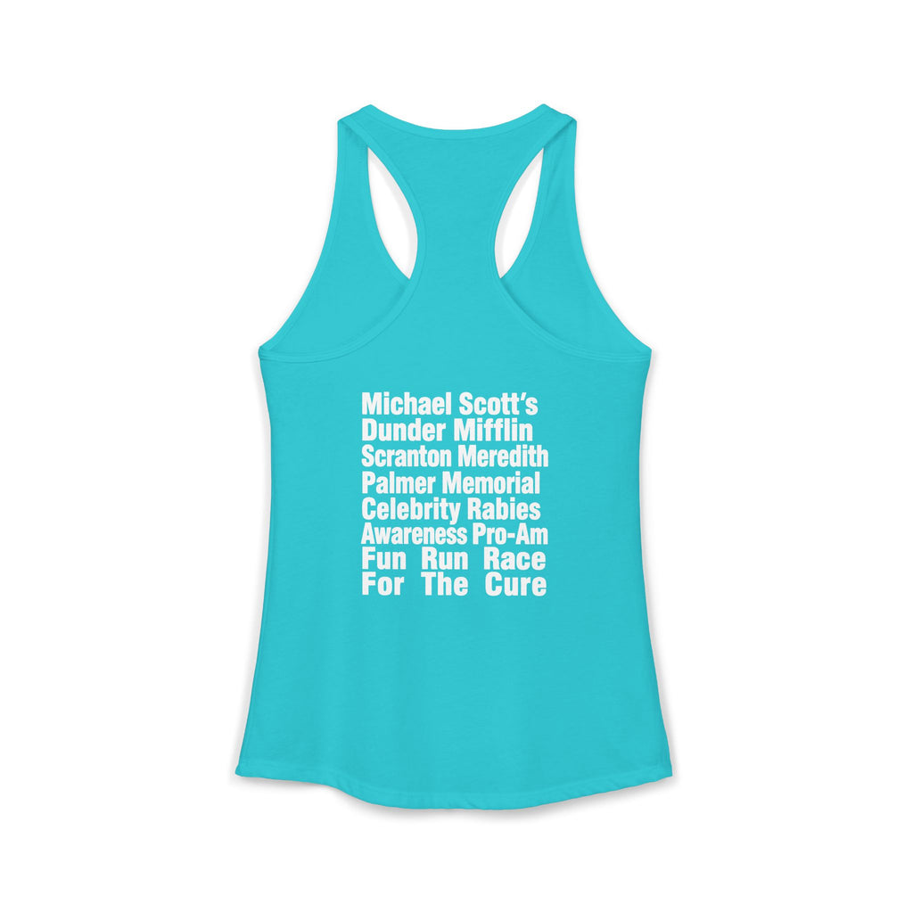 Michael Scott Fun Run Racerback TankTop