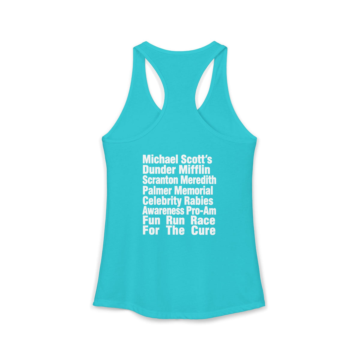 Michael Scott Fun Run Racerback TankTop