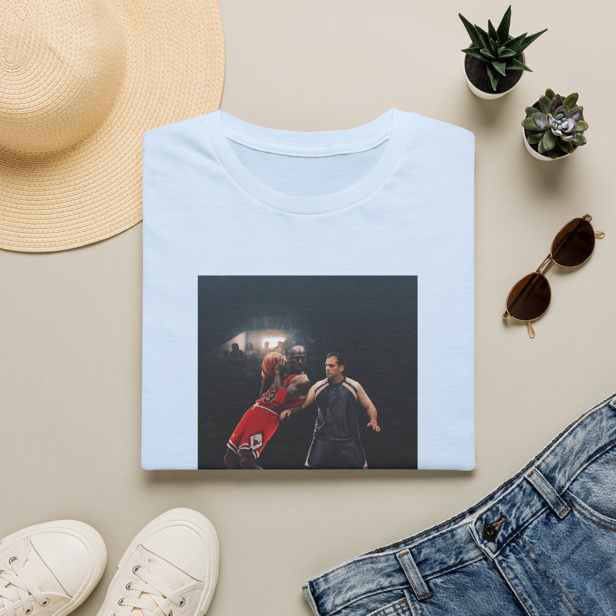 Michael vs Michael Basketball Action Tee