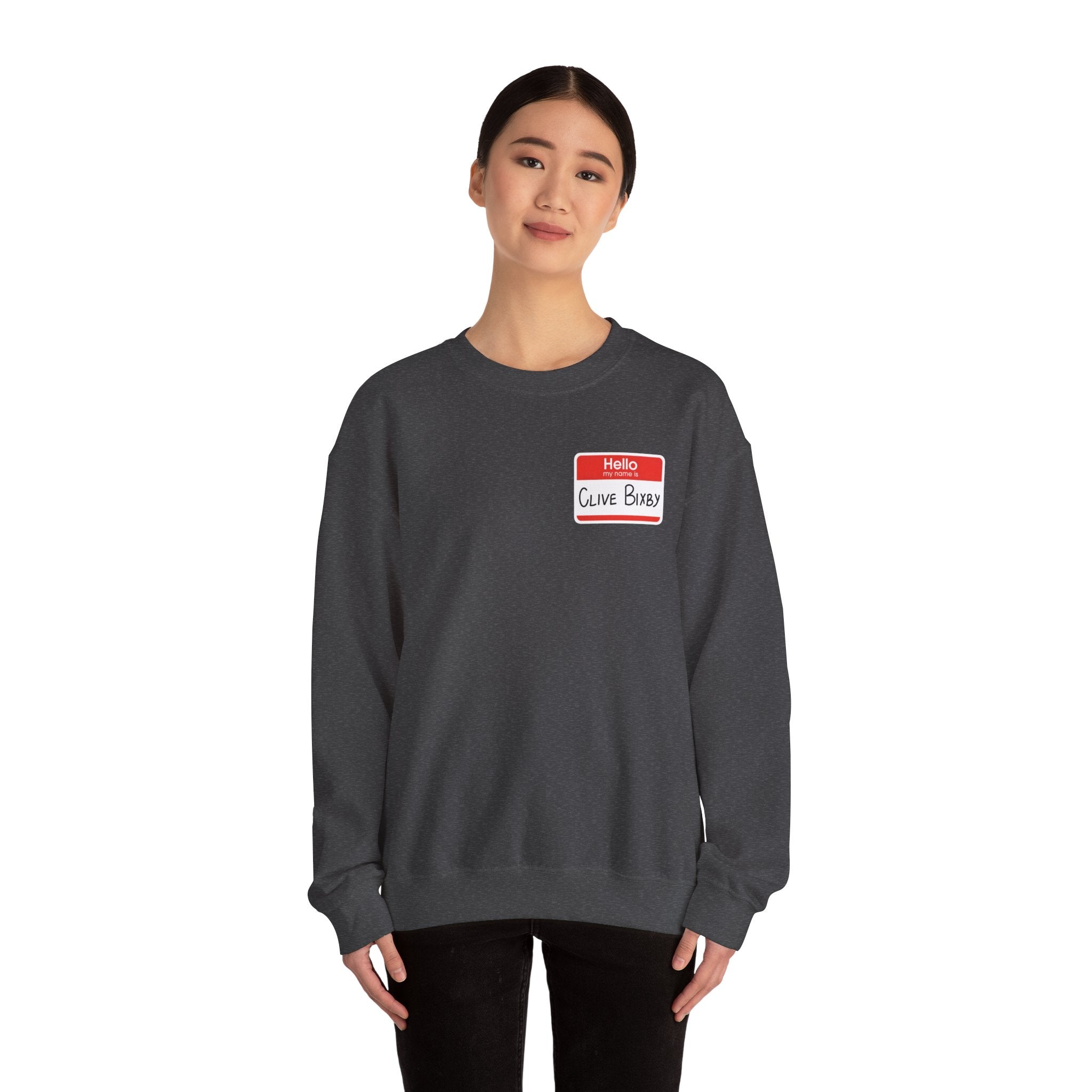 Clive Bixby Name-Tag Sweatshirt